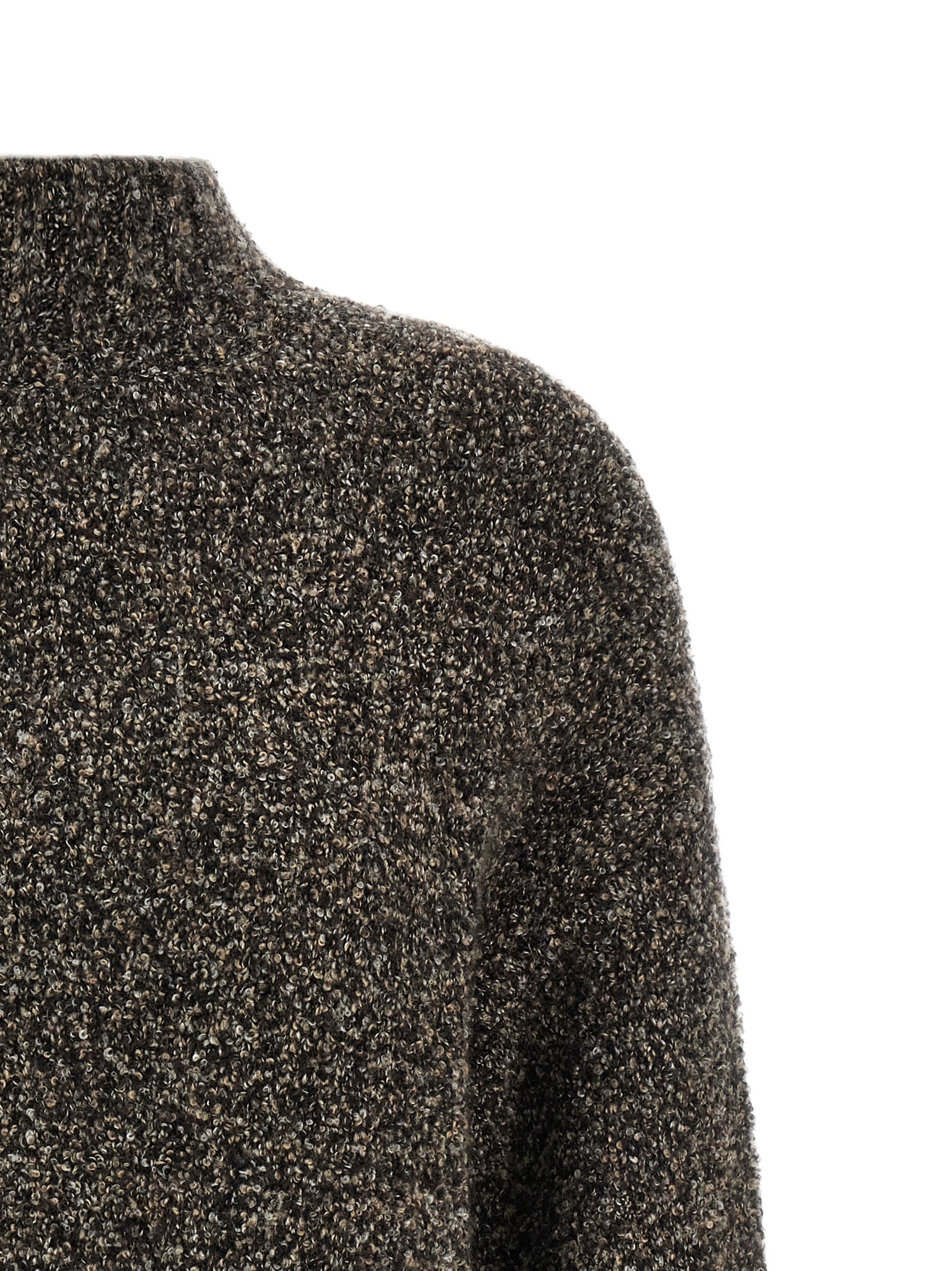 Agnona Mqaglia High Neck Bouclé