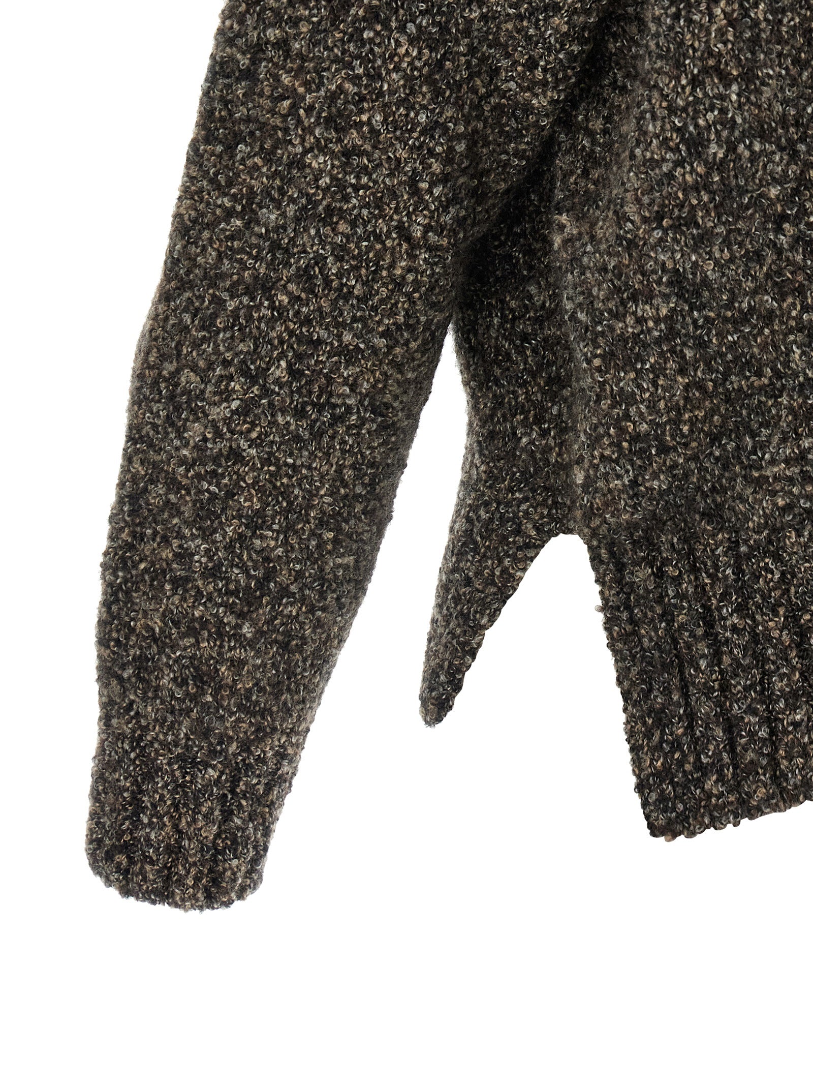 Agnona Mqaglia High Neck Bouclé