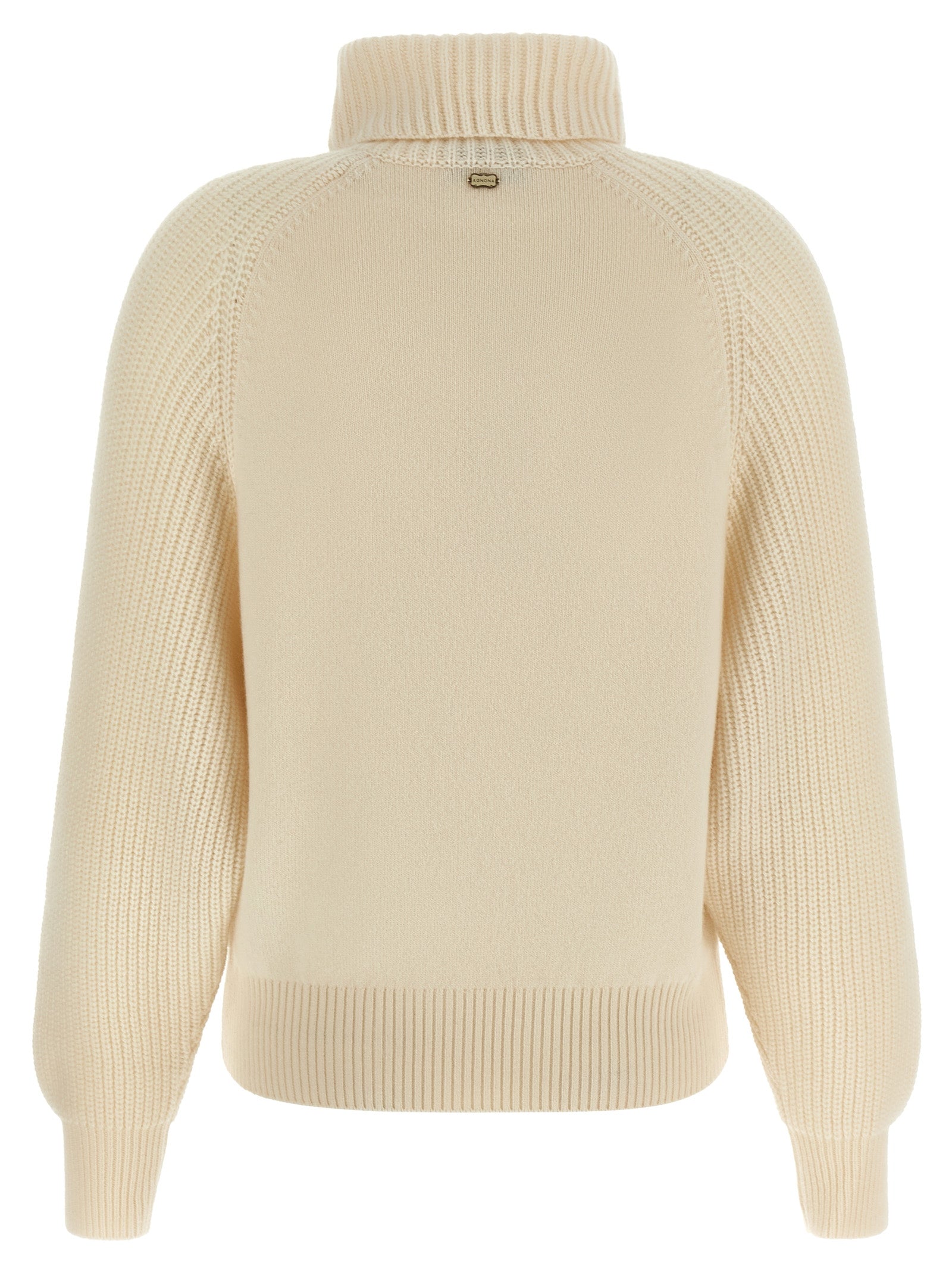 Agnona High Neck Sweater With Zip