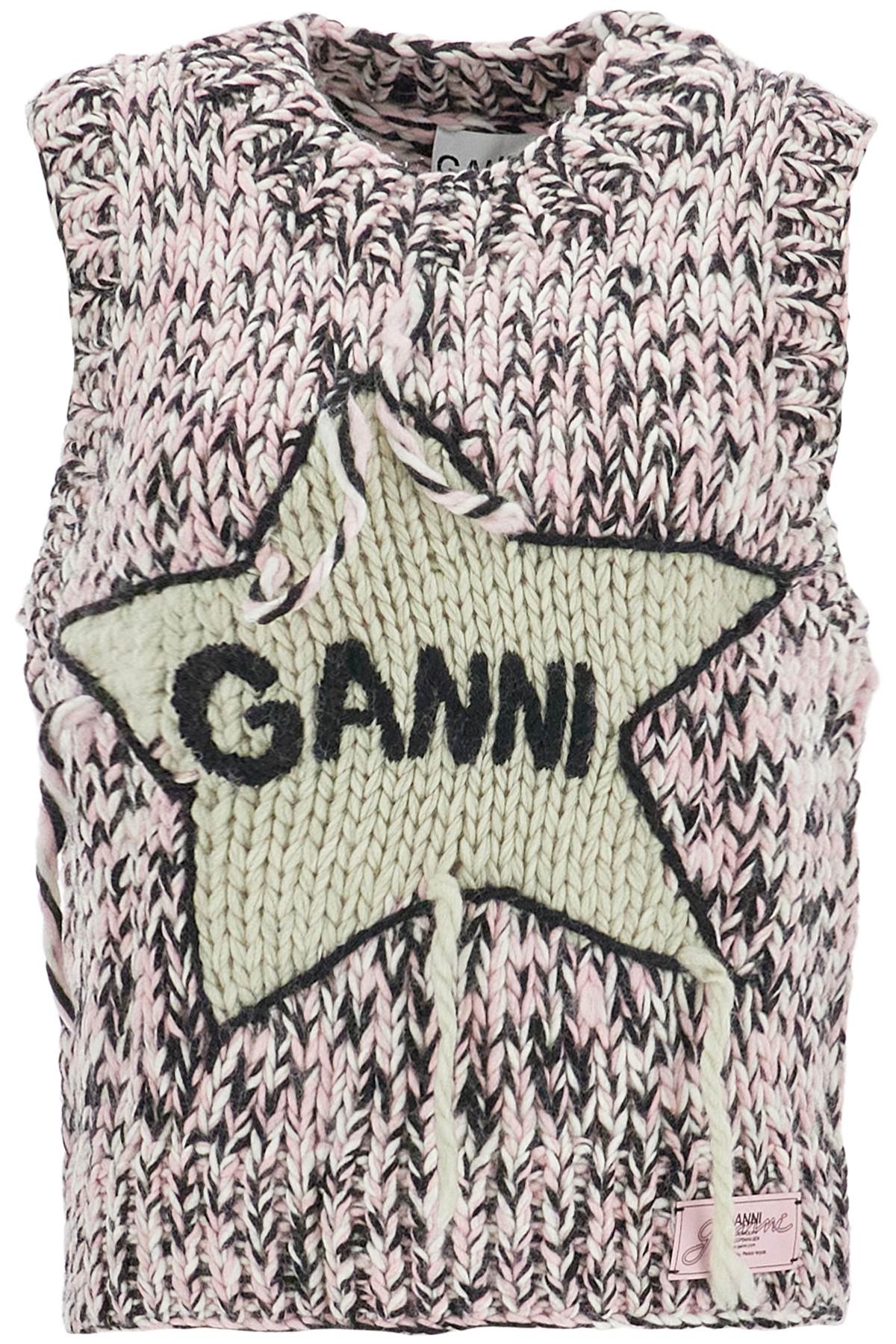 Ganni Woolen Vest With Inl