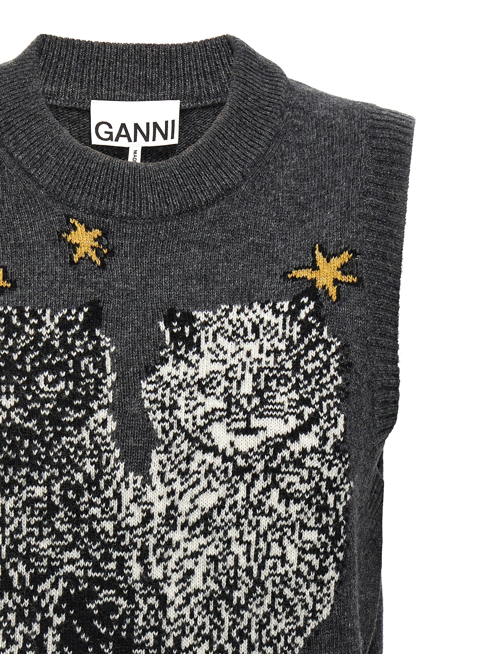 Ganni 'Cats' Vest