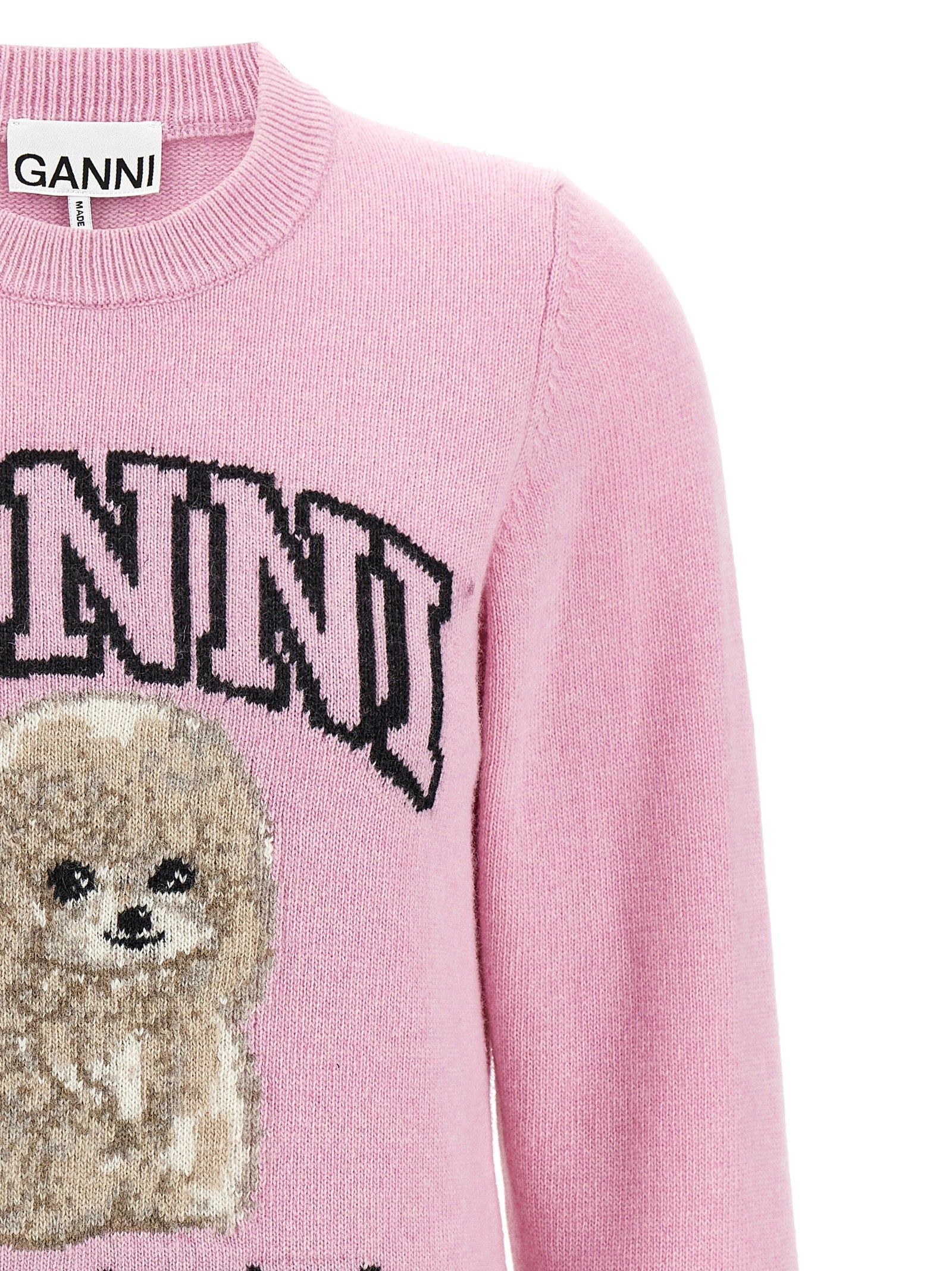 Ganni 'Pink Poodle' Sweater
