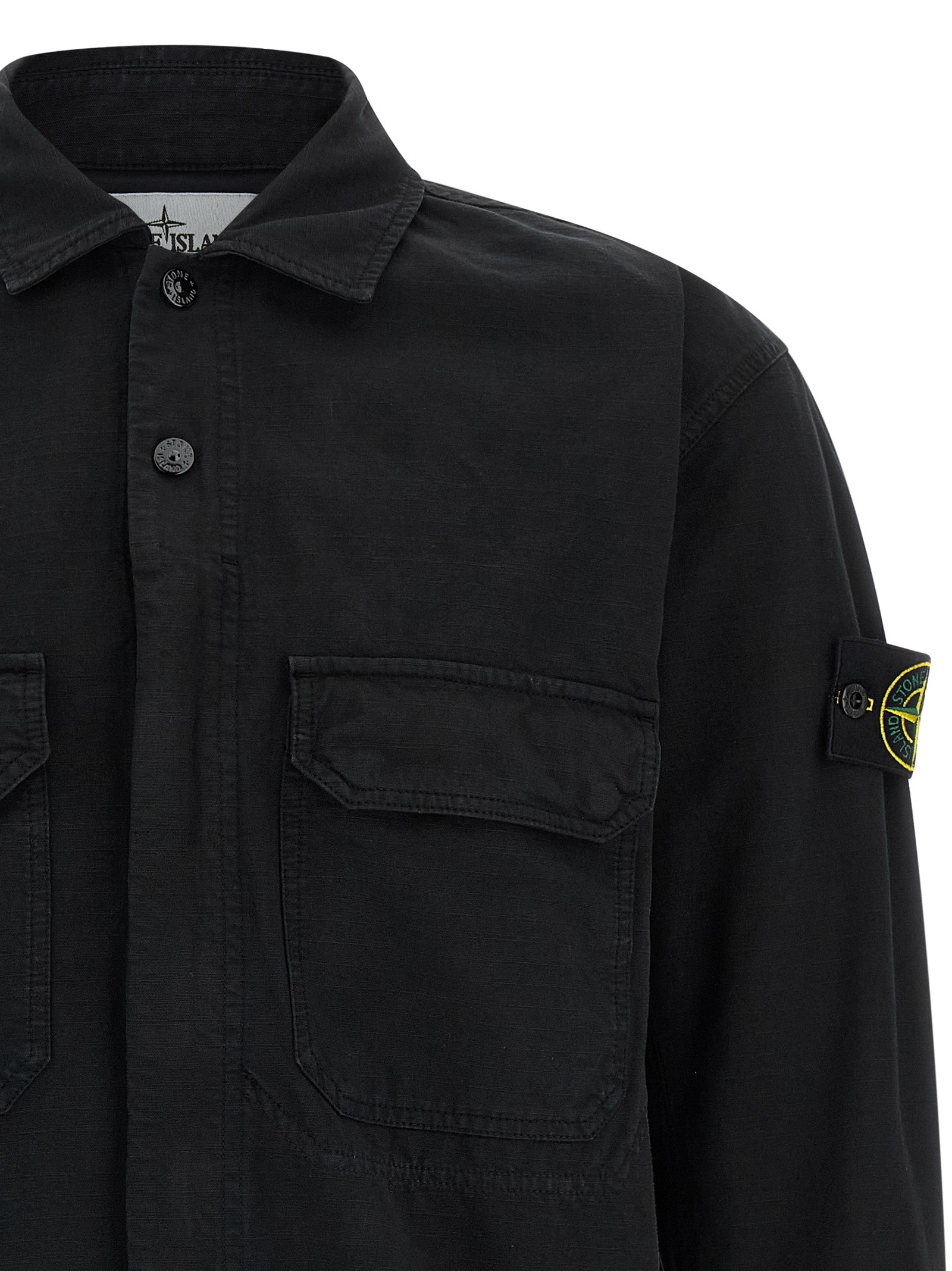 Stone Island Raw Cotton Overshirt