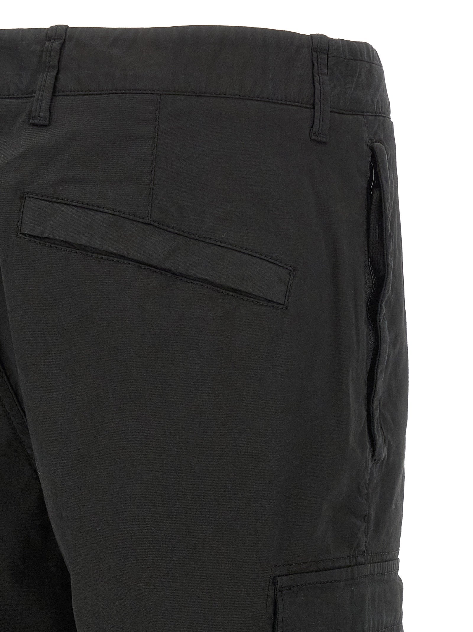 Stone Island Cargo Pants Logo Badge