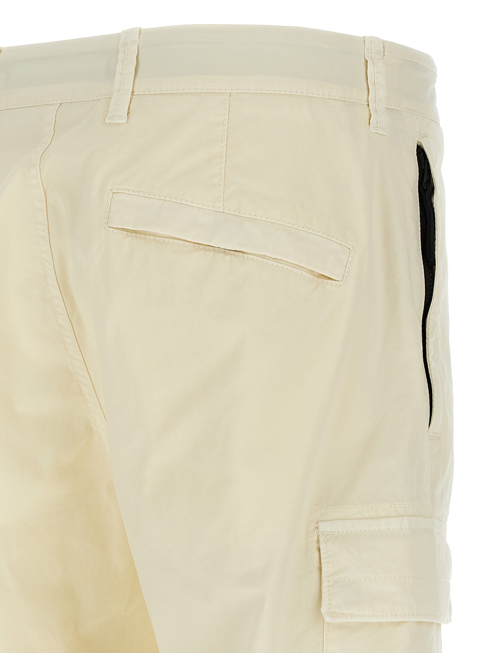 Stone Island Logo Badge Cargo Pants