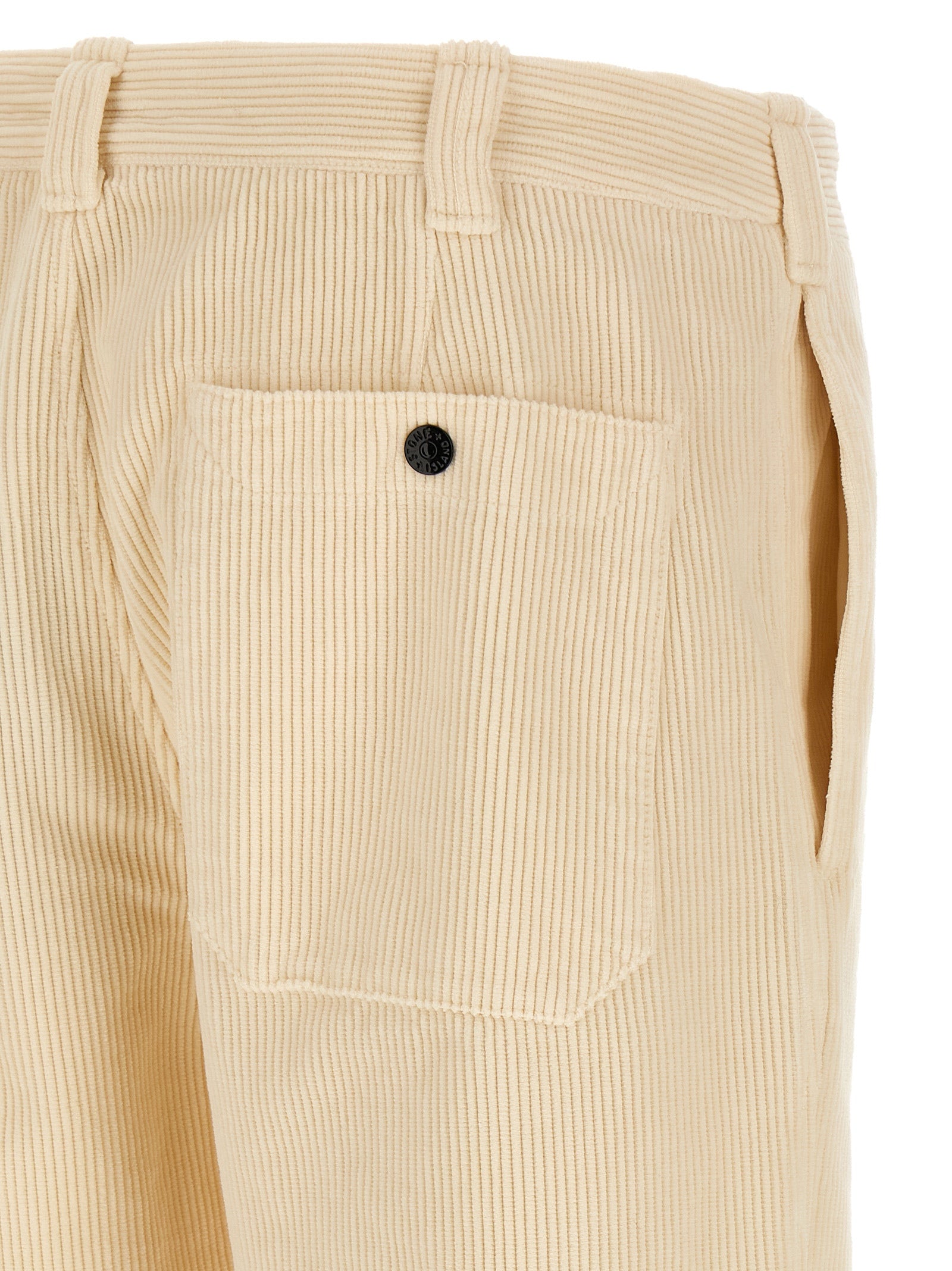 Stone Island Velvet Cargo Pants