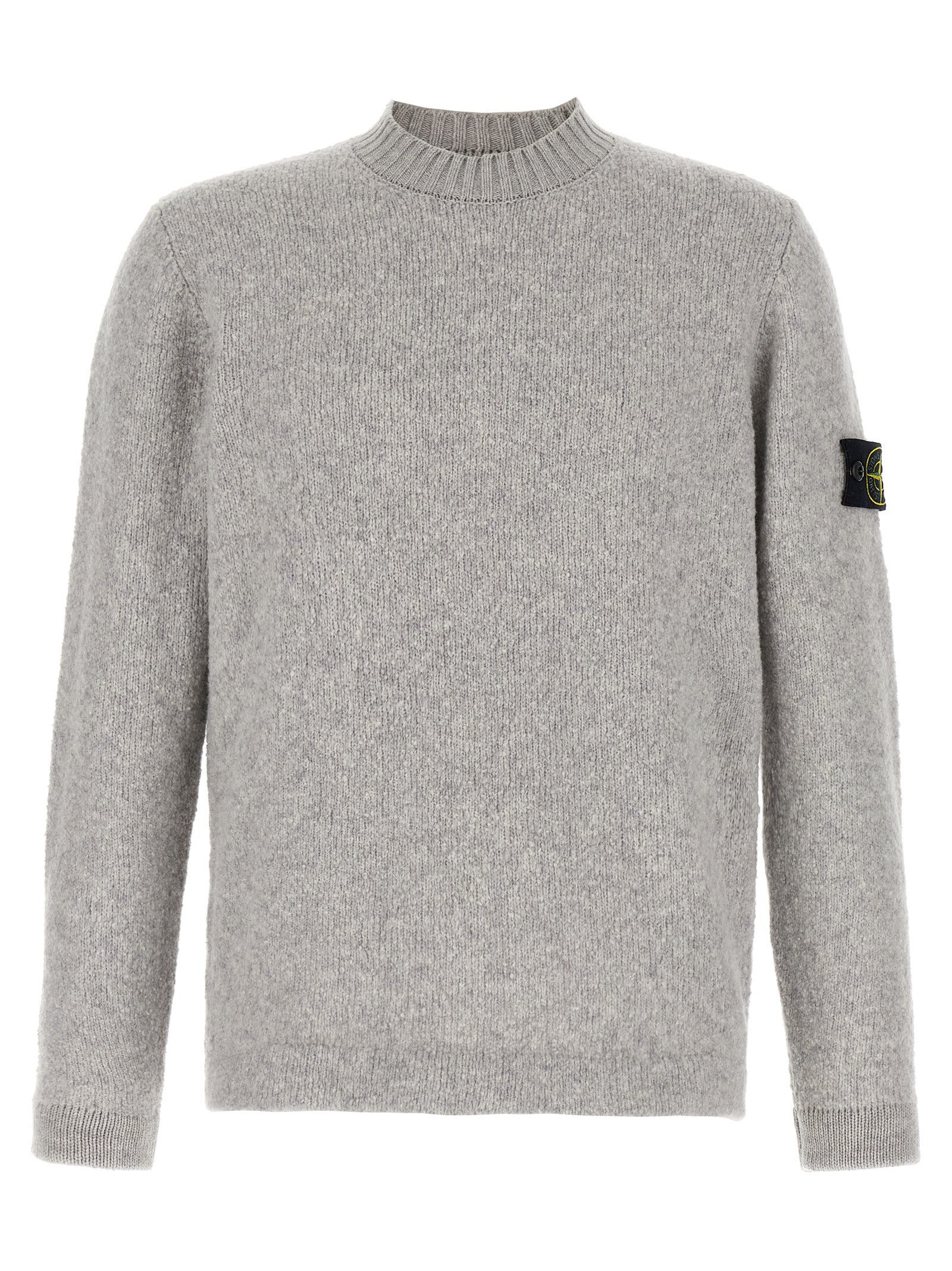 Stone Island Bouclé Wool Sweater