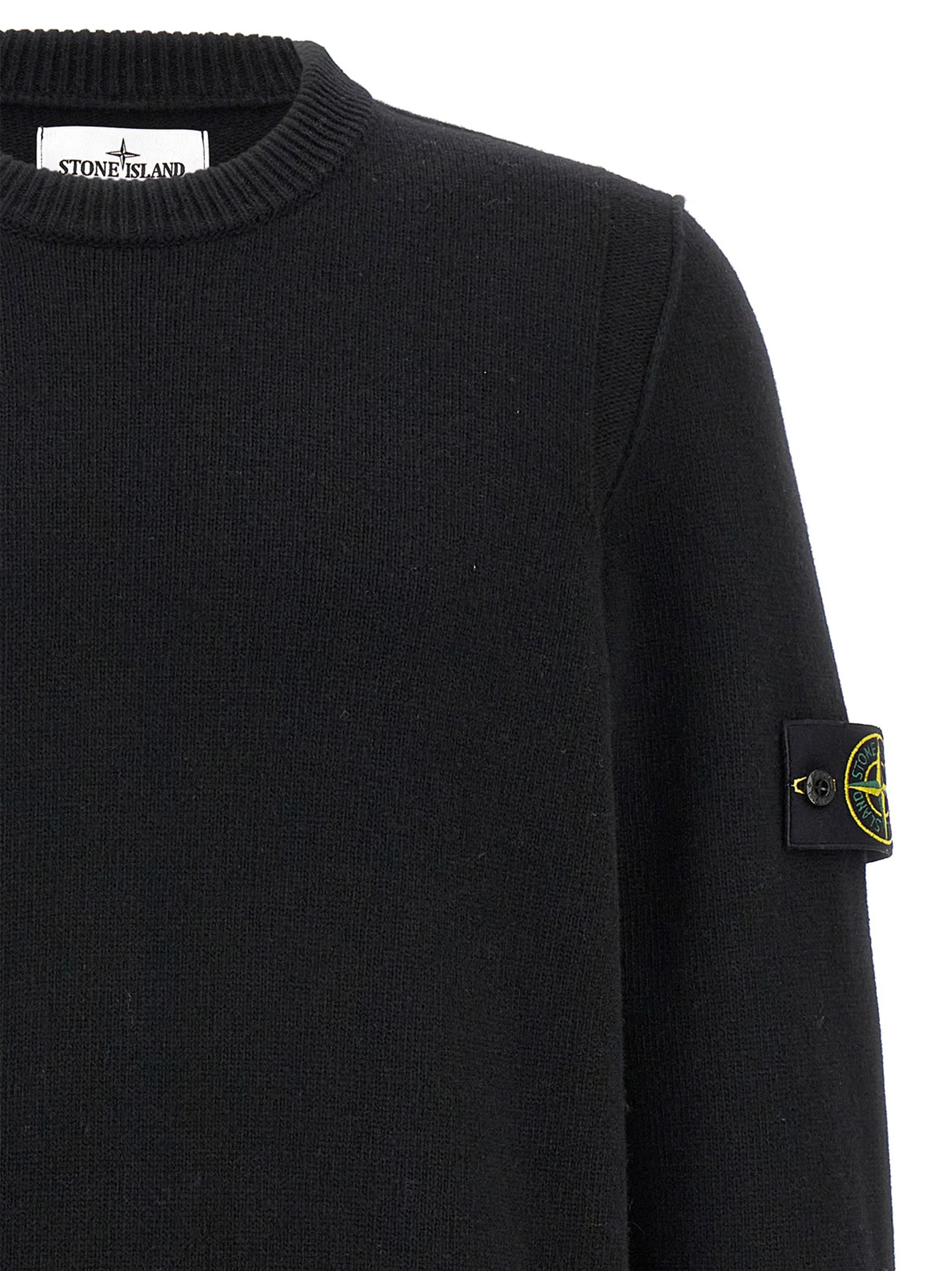 Stone Island Logo Badge Sweater