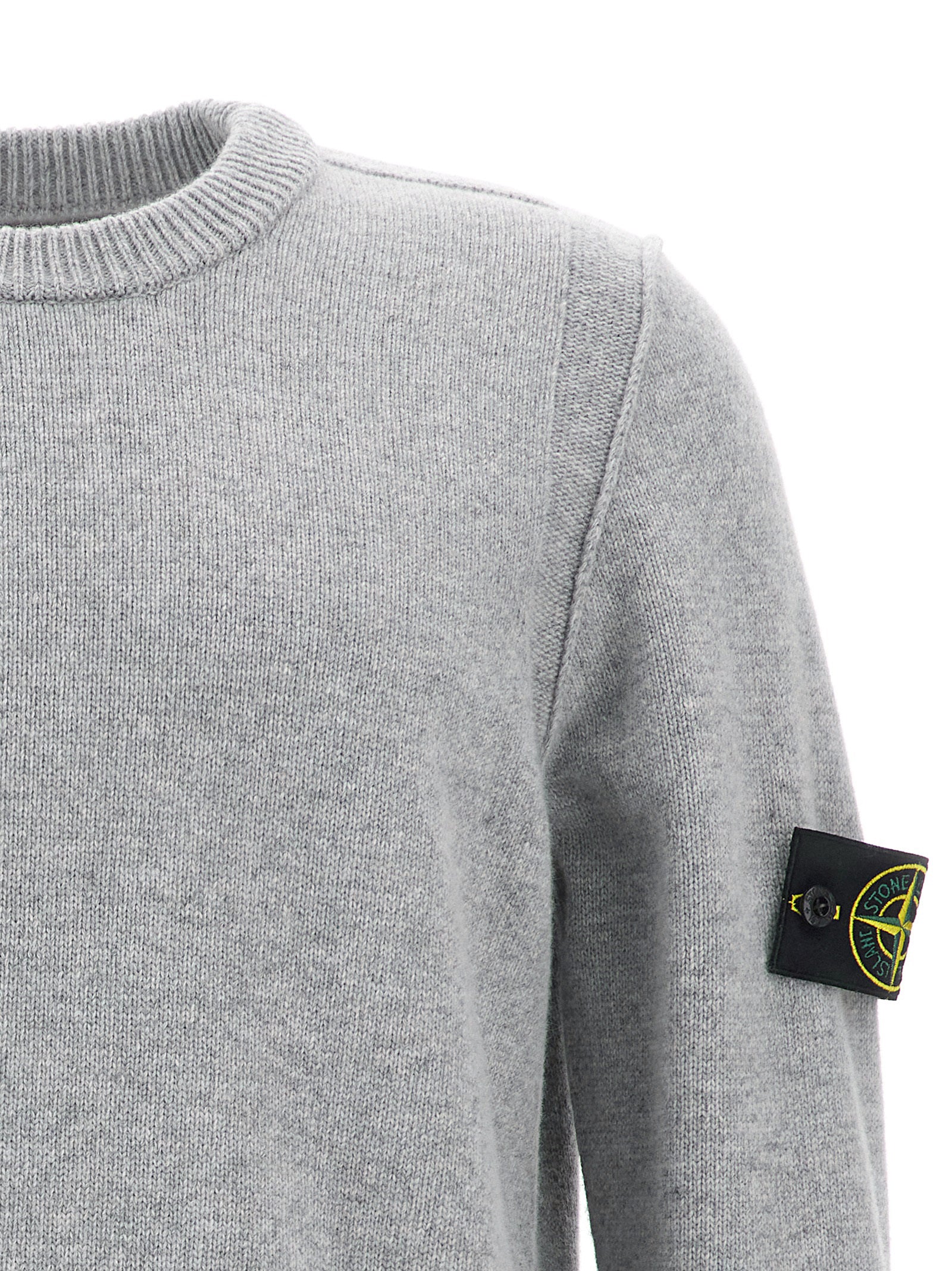 Stone Island Logo Badge Sweater