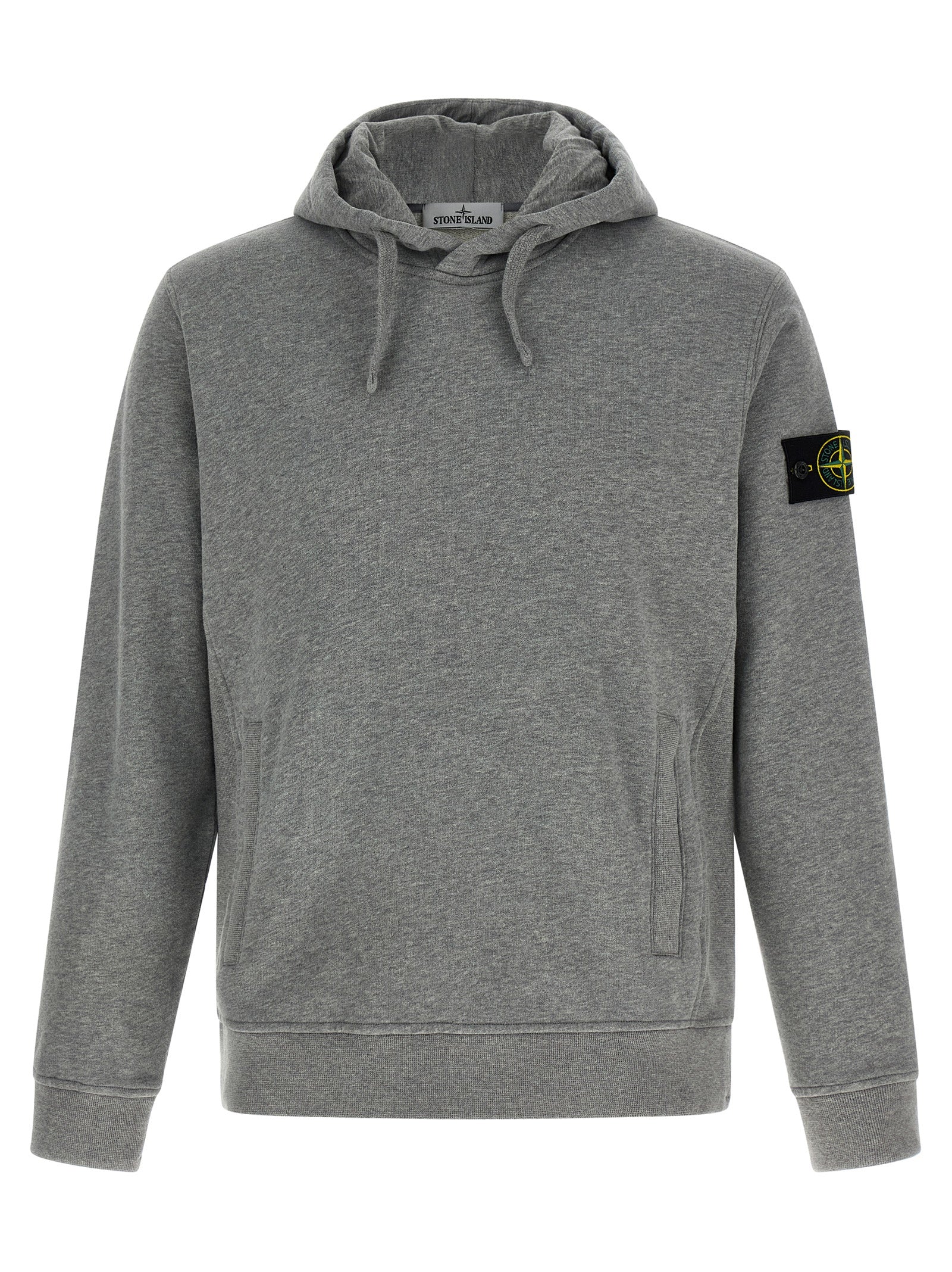 Stone Island Logo Badge Hoodie