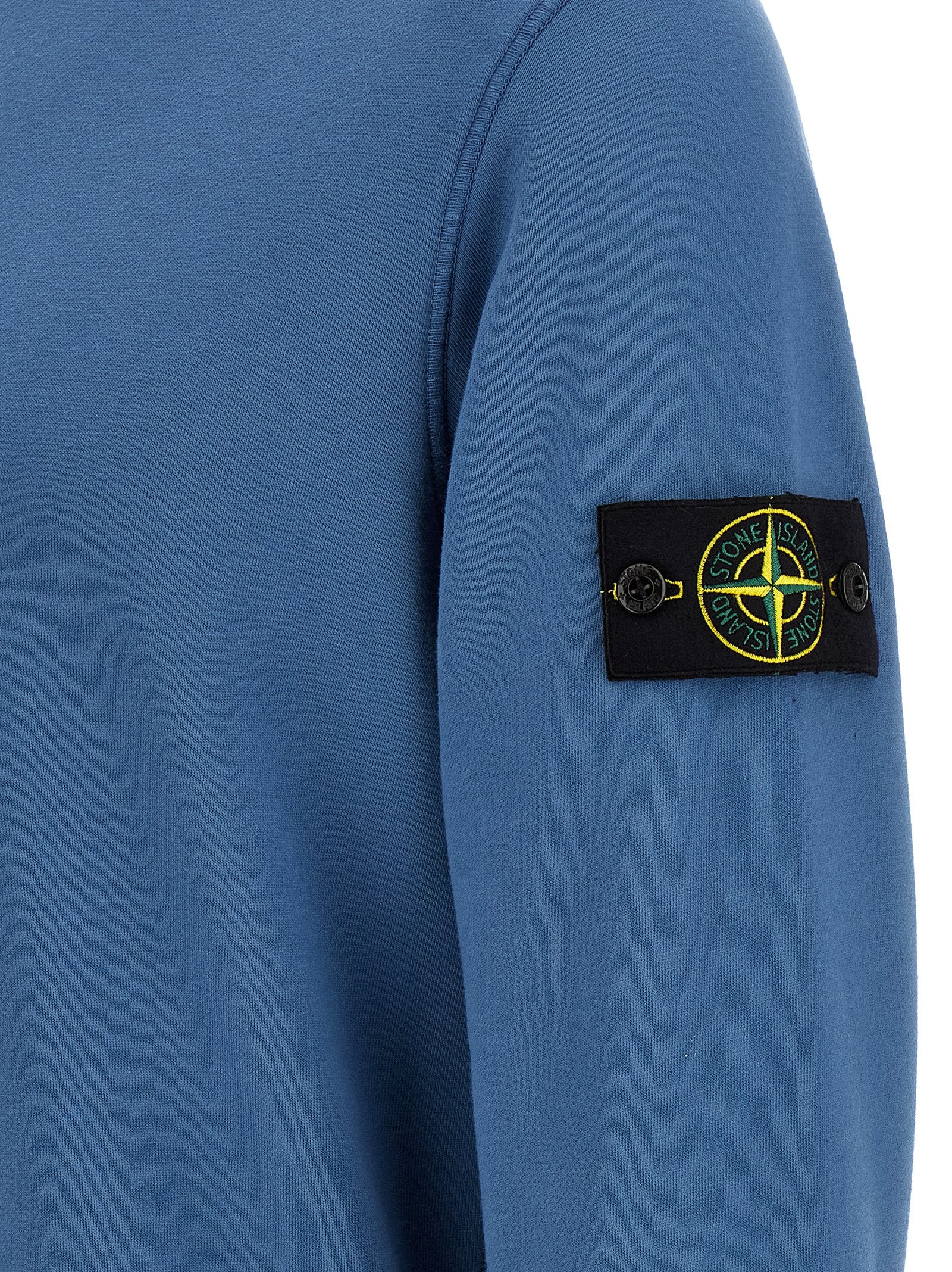 Stone Island Logo Badge Sweatshirt