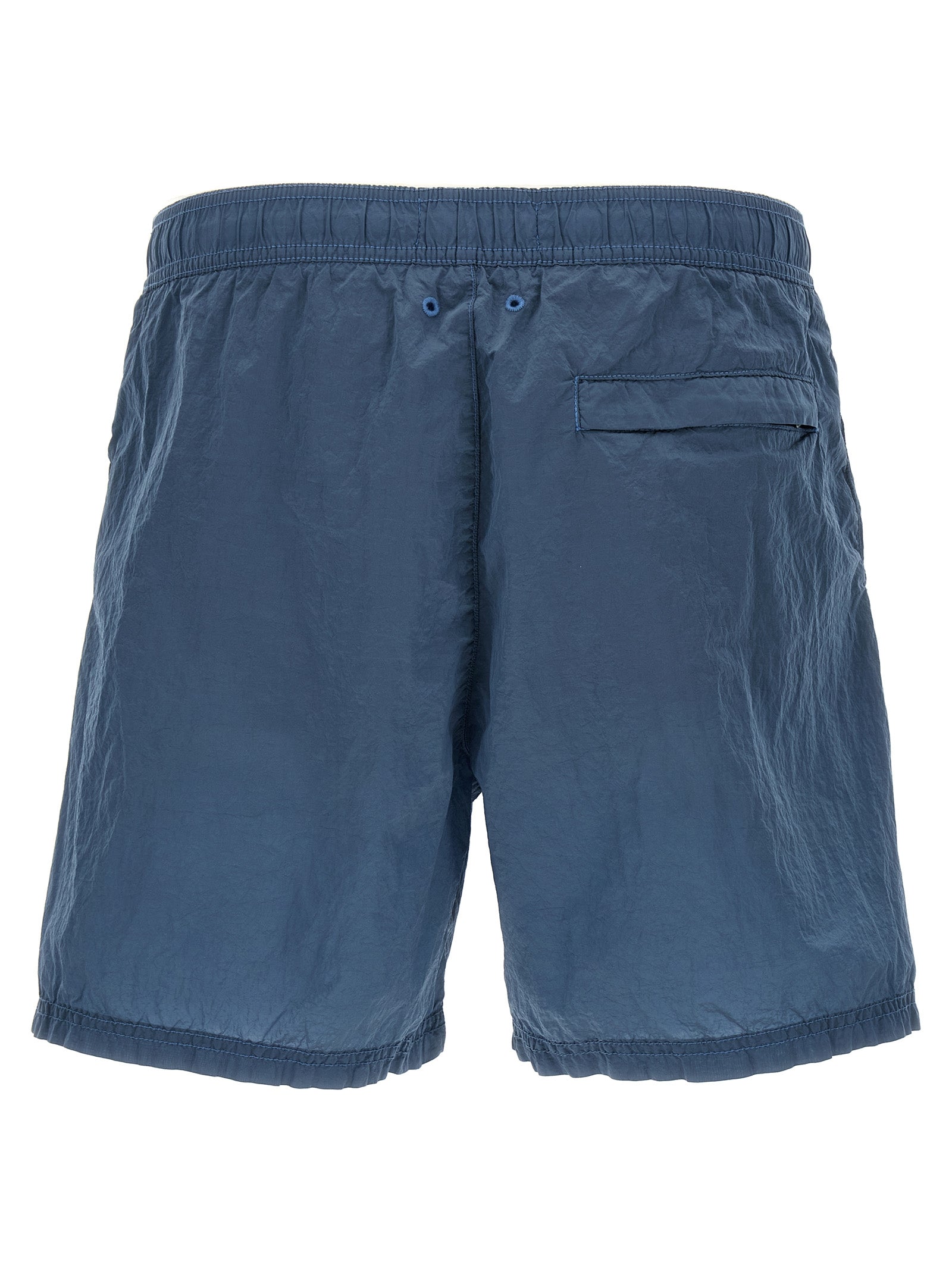 Stone Island Logo Patch Swim Shorts