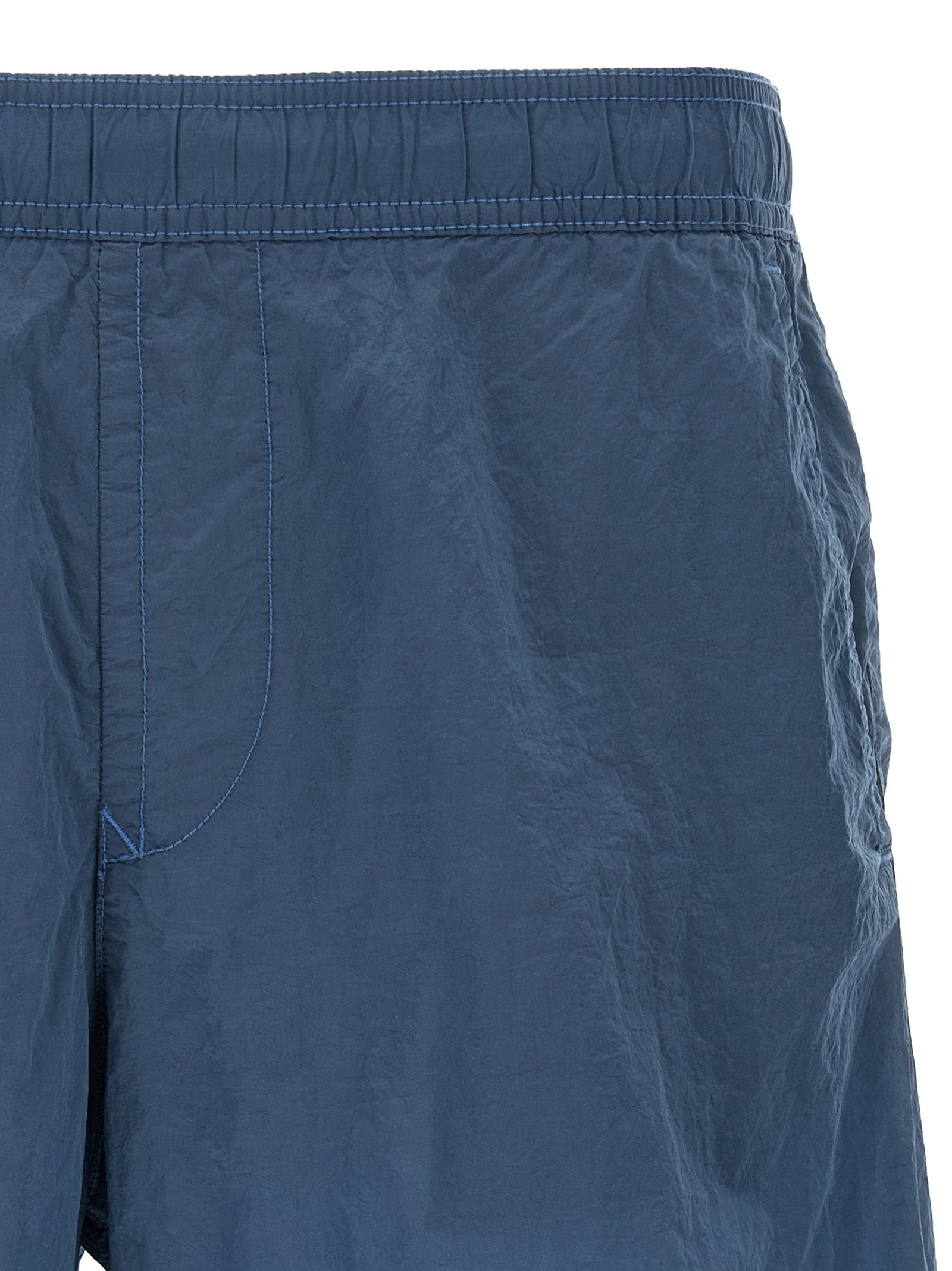 Stone Island Logo Patch Swim Shorts