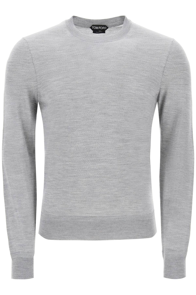 Tom Ford Light Wool Sweater Grey