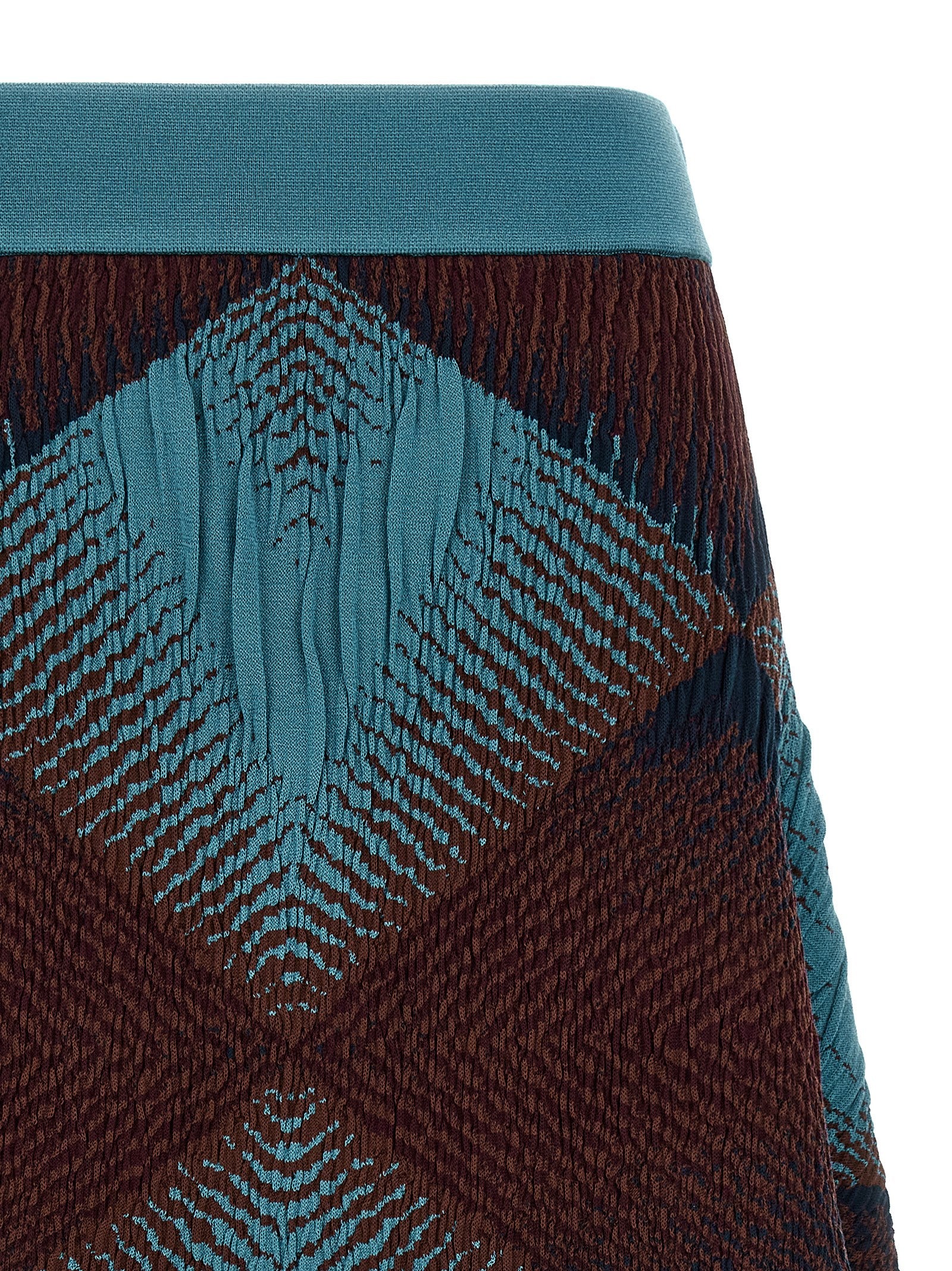 Kiko Kostadinov 'Ikat Argyle' Skirt