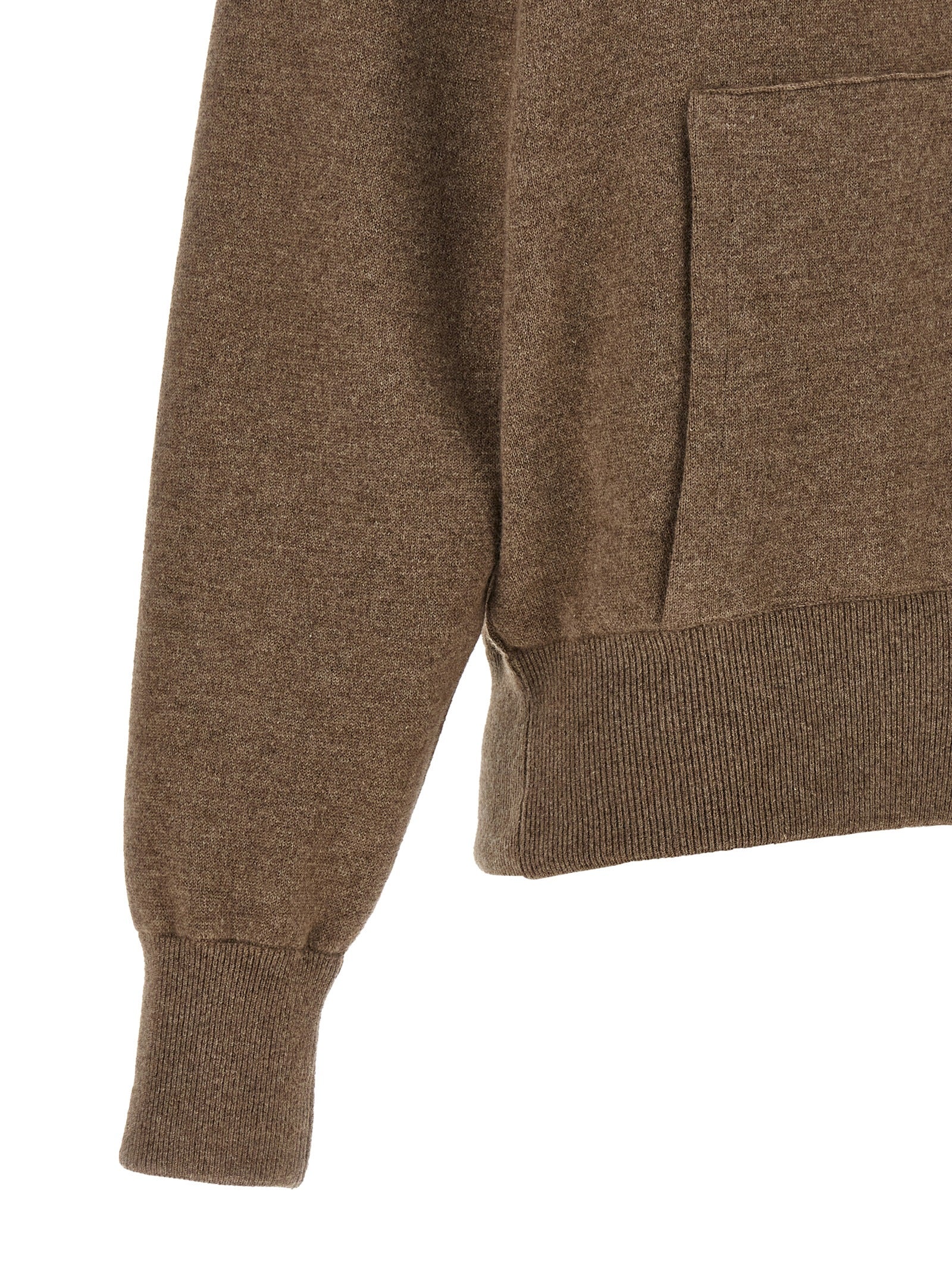 Agnona Zipped Hooded Sweater