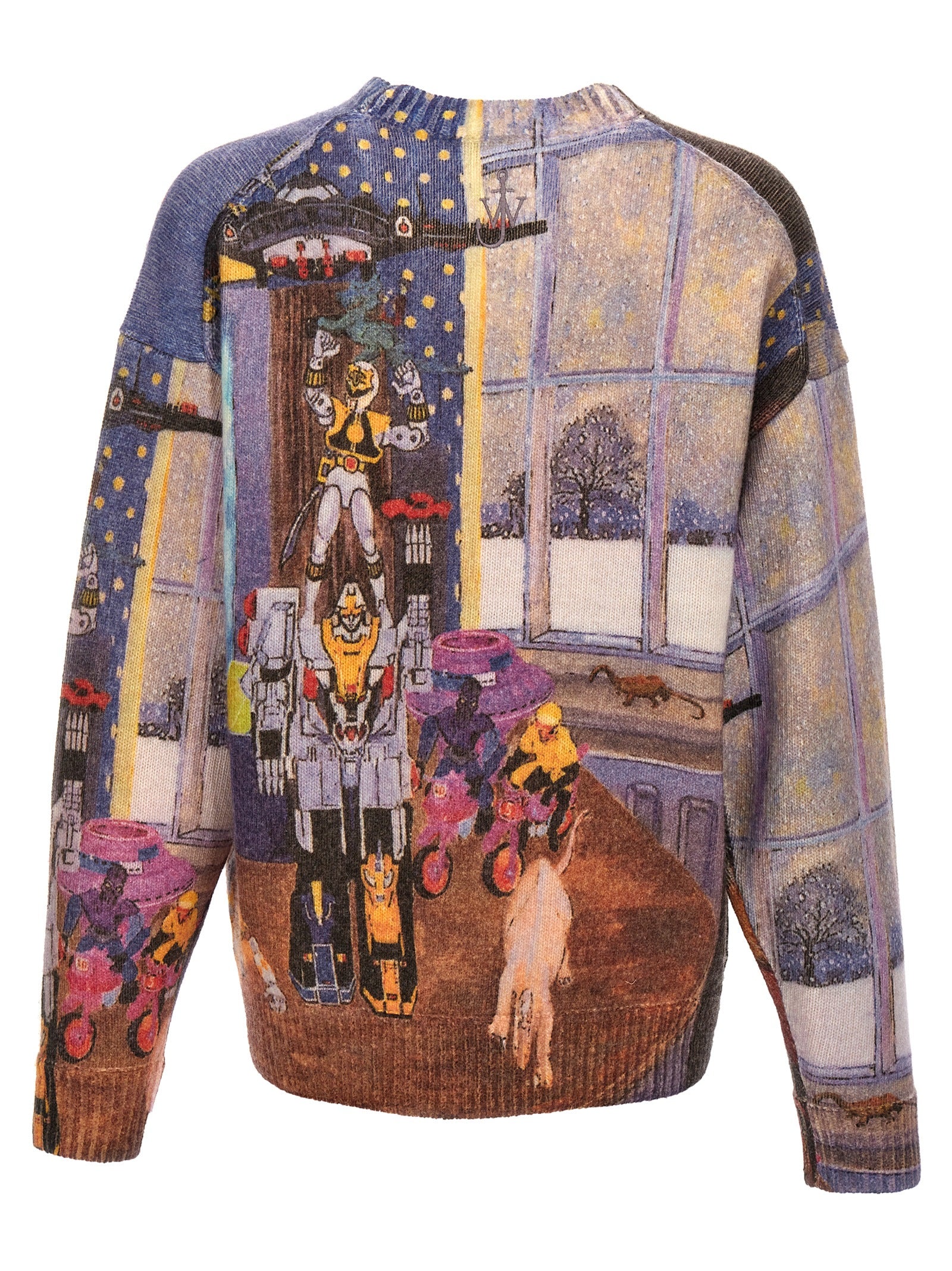 J.W.Anderson 'Computer' Print Sweater