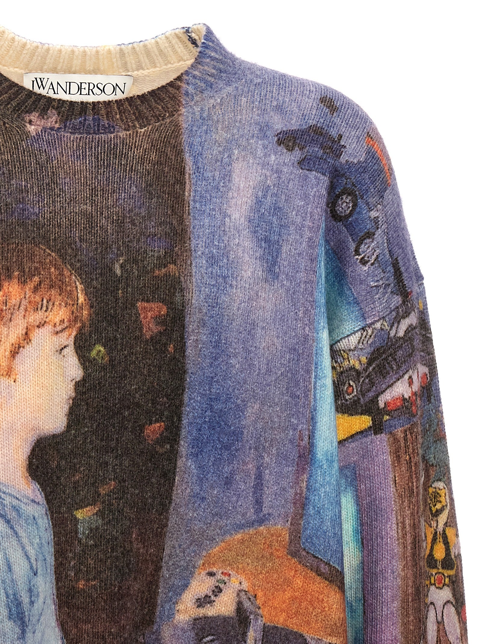 J.W.Anderson 'Computer' Print Sweater