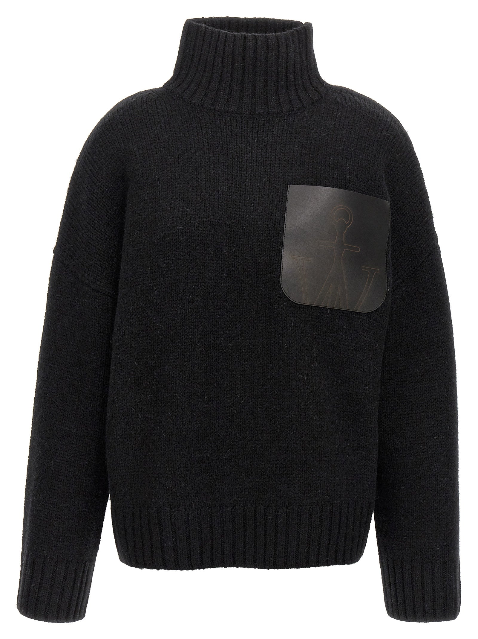 J.W.Anderson 'Leather Patch Pocket' Sweater