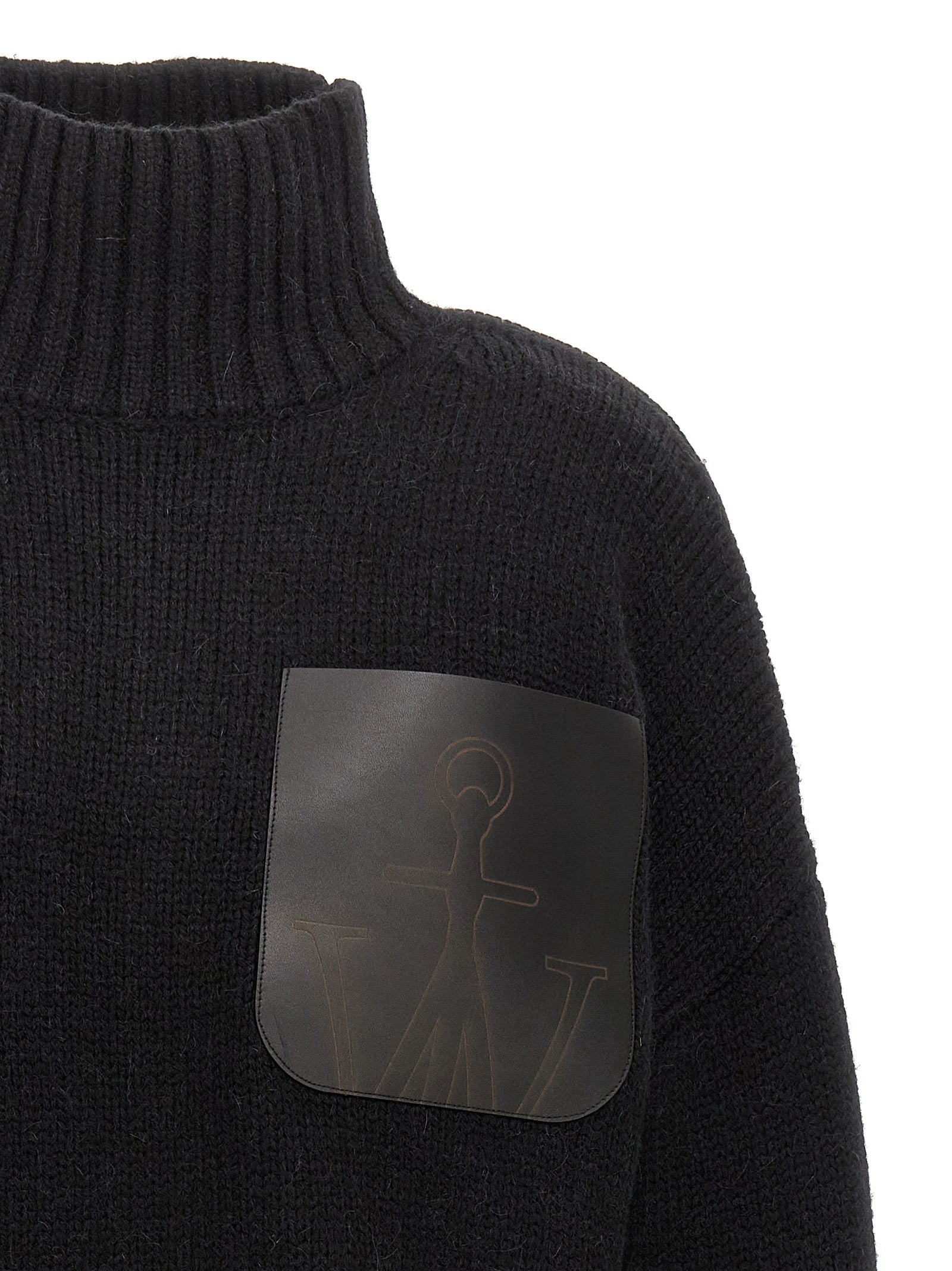 J.W.Anderson 'Leather Patch Pocket' Sweater