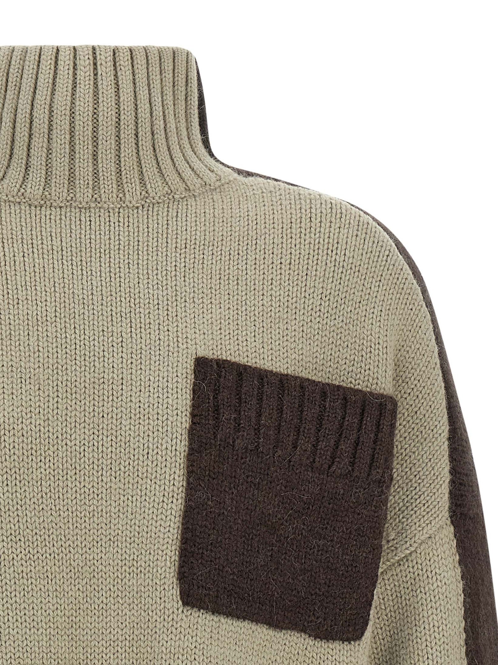 J.W.Anderson 'Two Tone Patch Pocket' Sweater