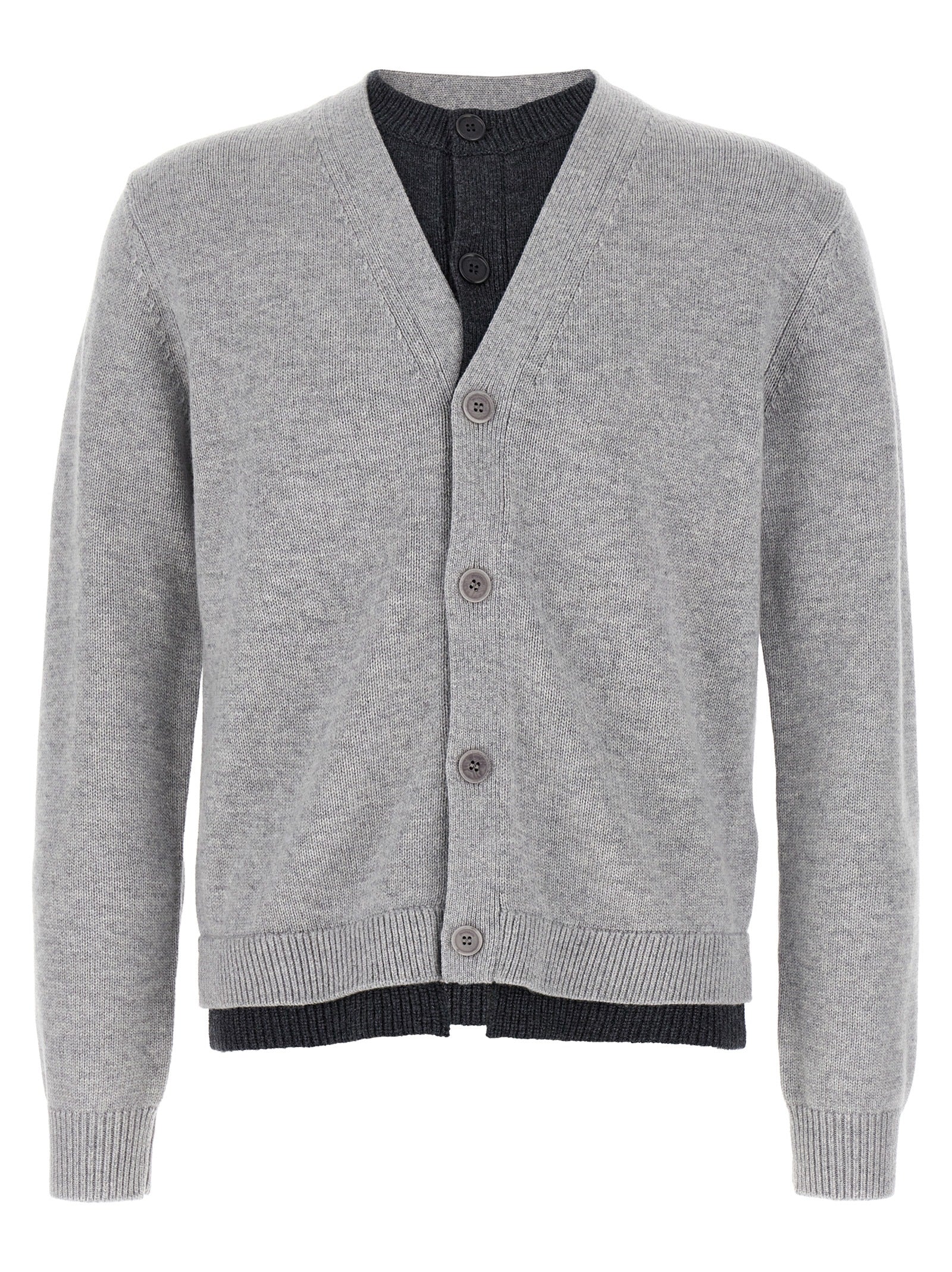 J.W.Anderson 'Contrast Layered' Cardigan