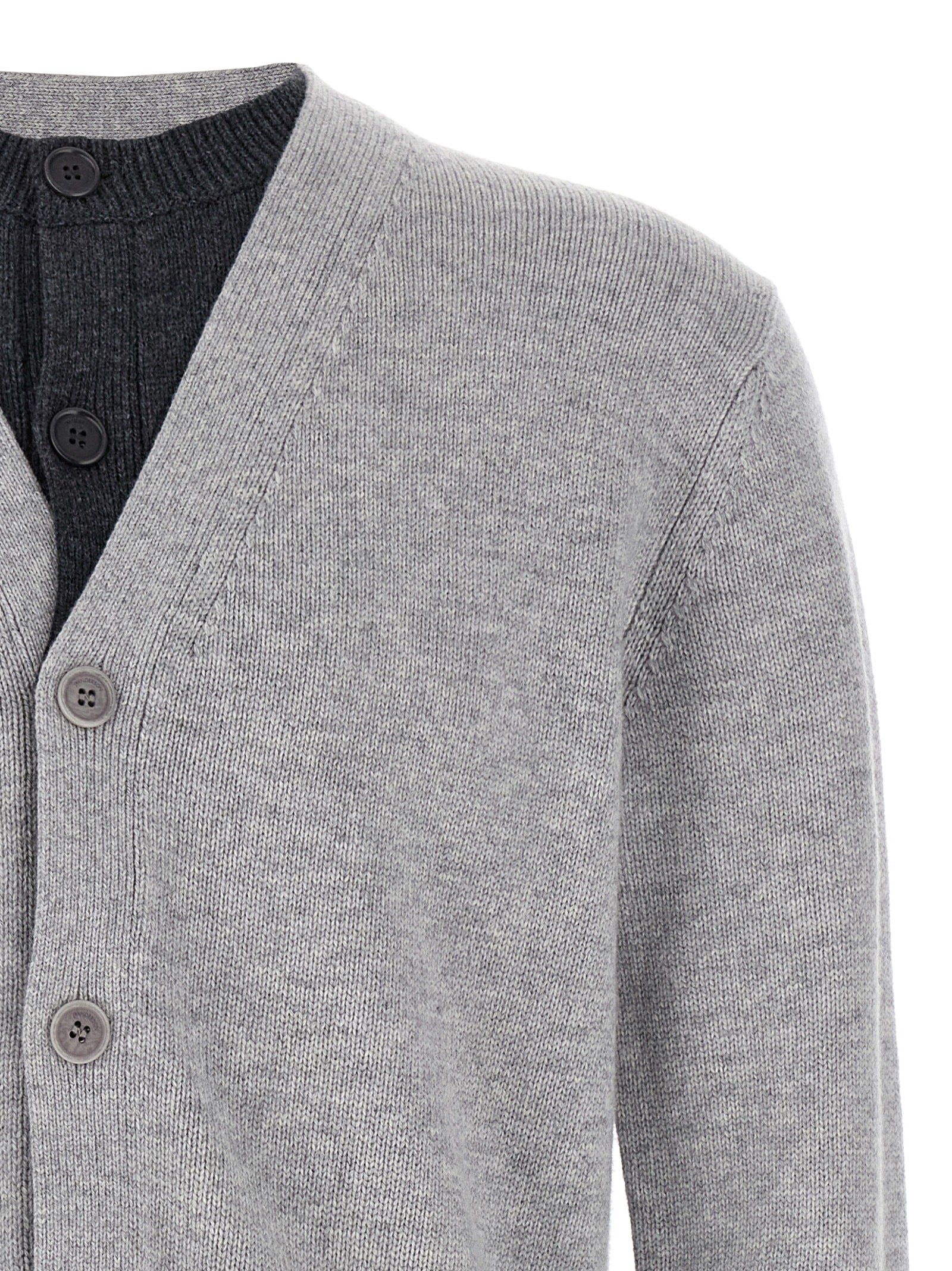 J.W.Anderson 'Contrast Layered' Cardigan