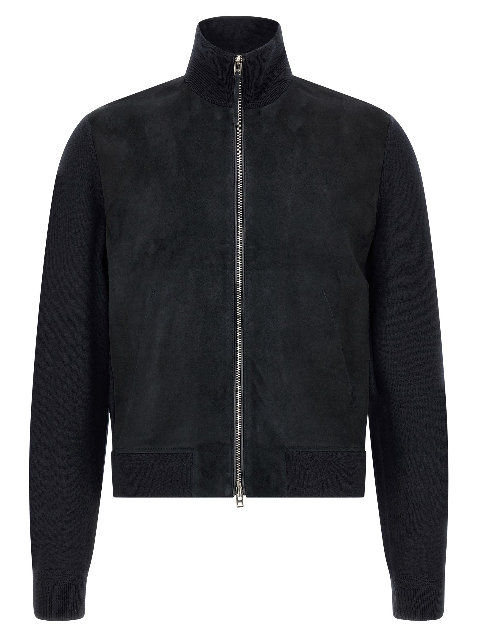 Tom Ford Two-Material Cardigan