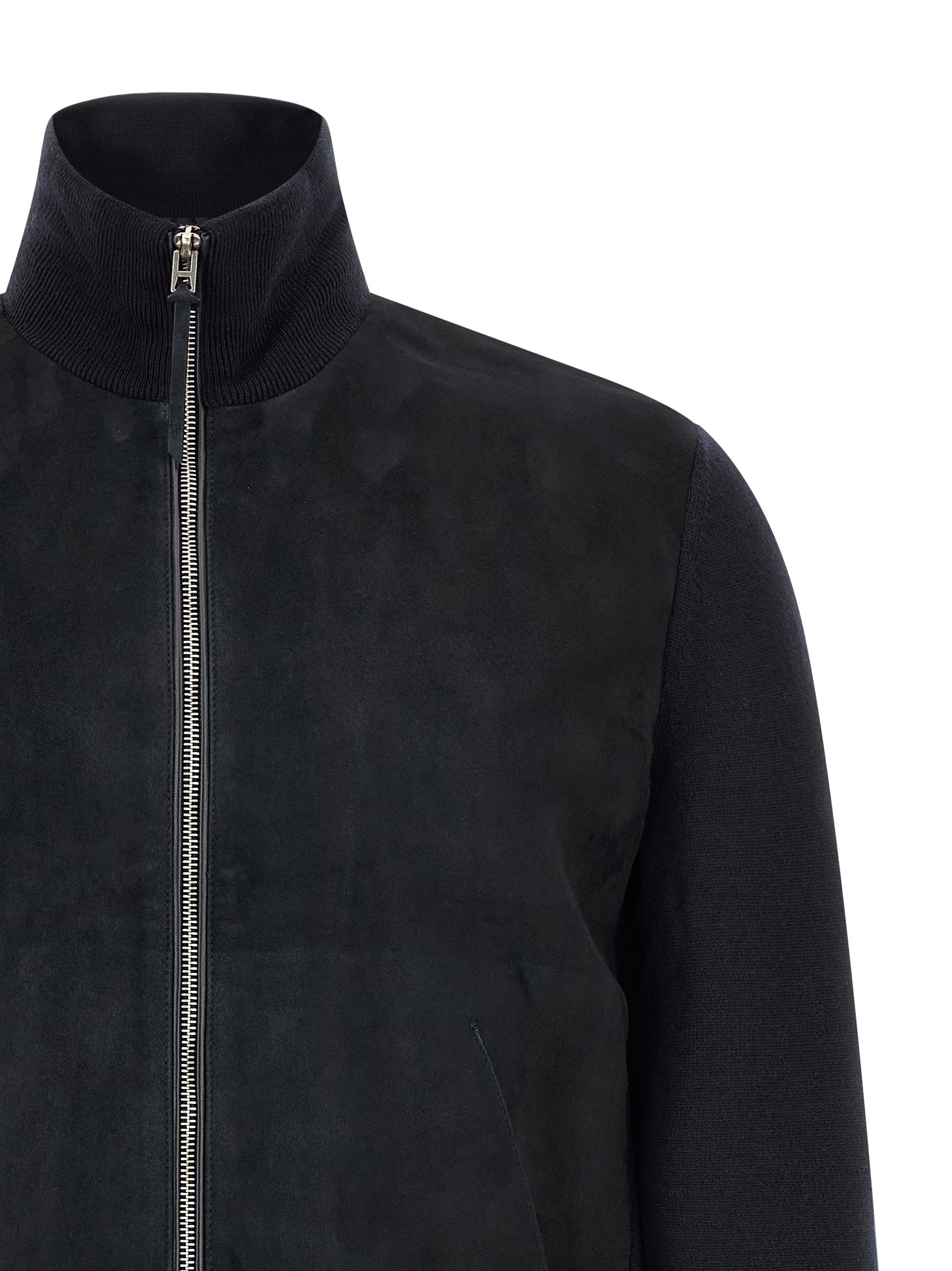 Tom Ford Two-Material Cardigan
