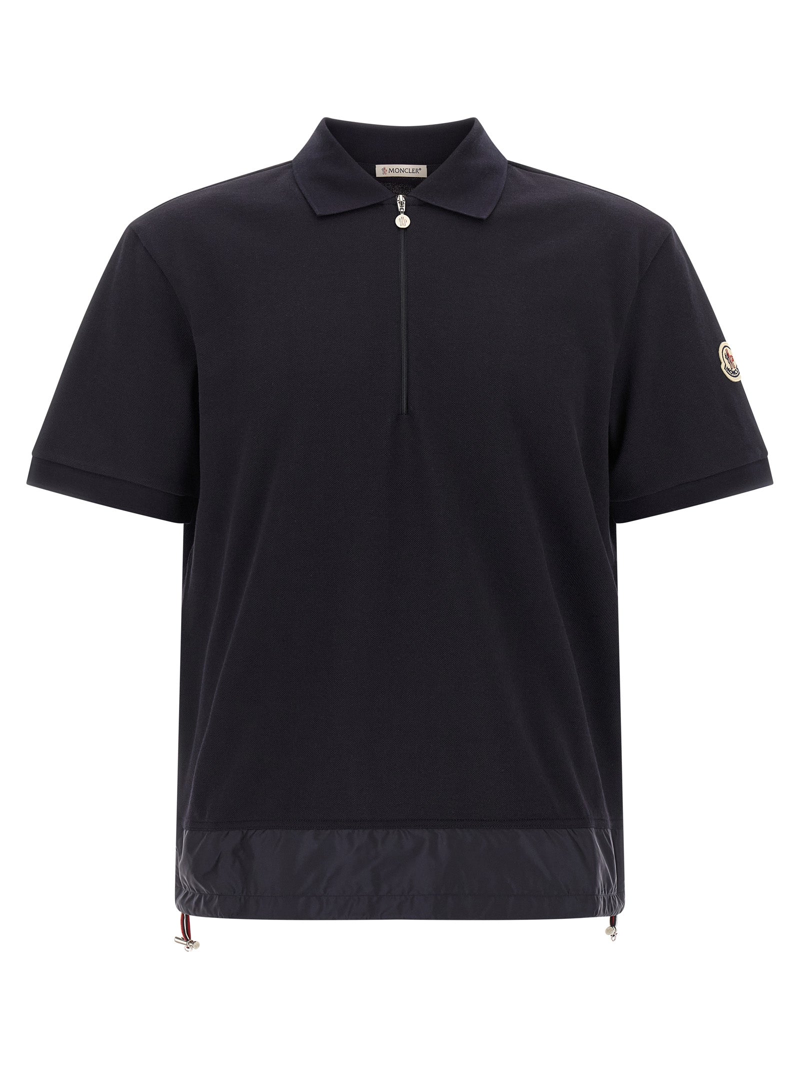 Moncler Half Zip Polo Shirt