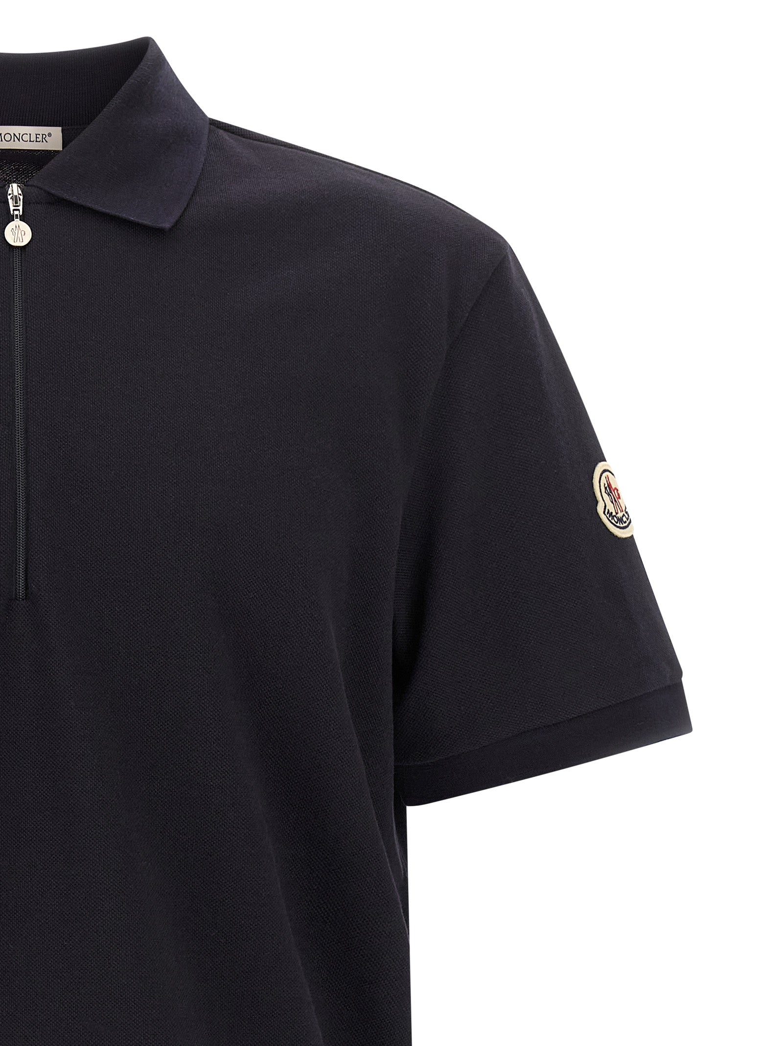 Moncler Half Zip Polo Shirt