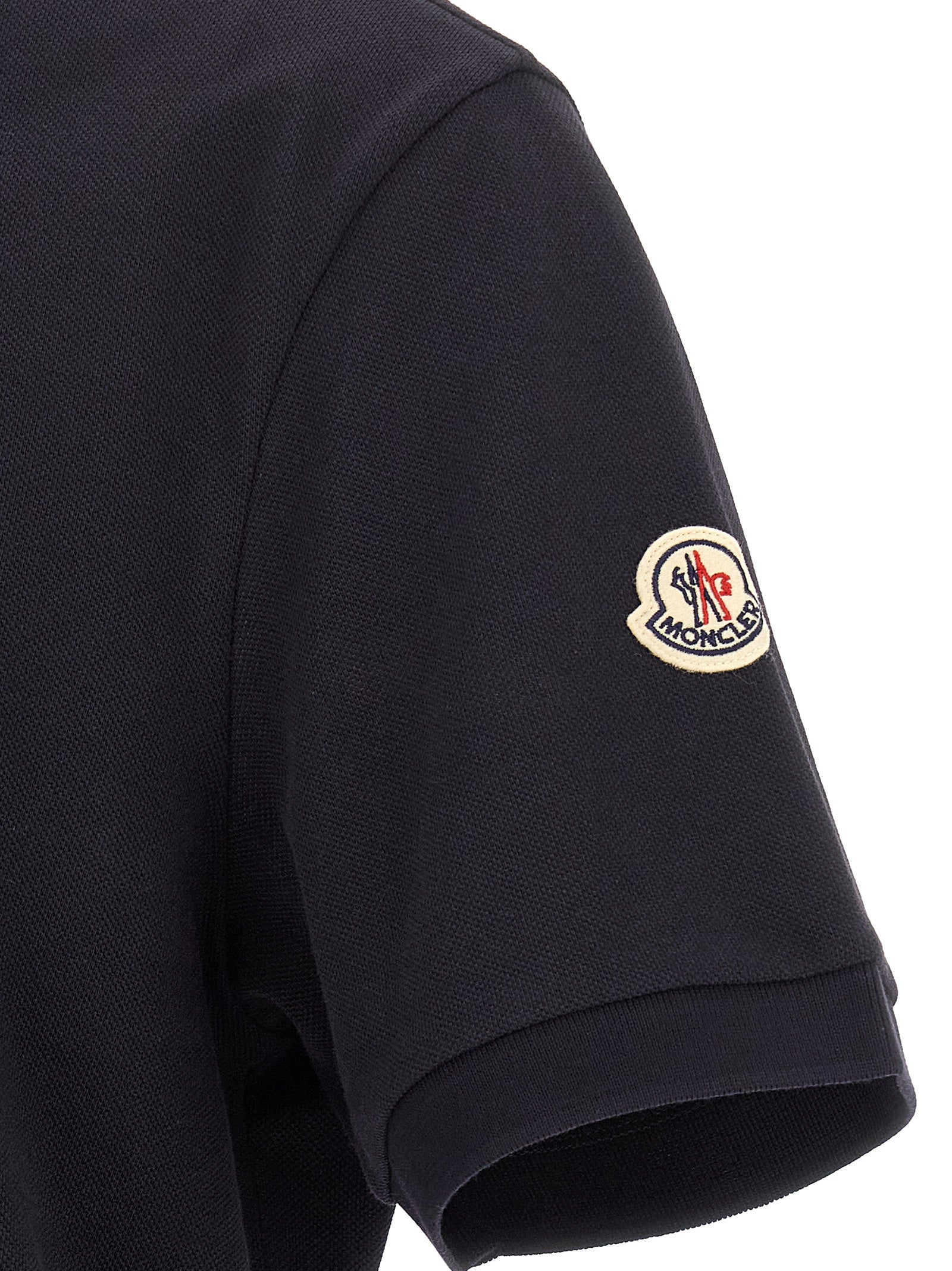 Moncler Half Zip Polo Shirt