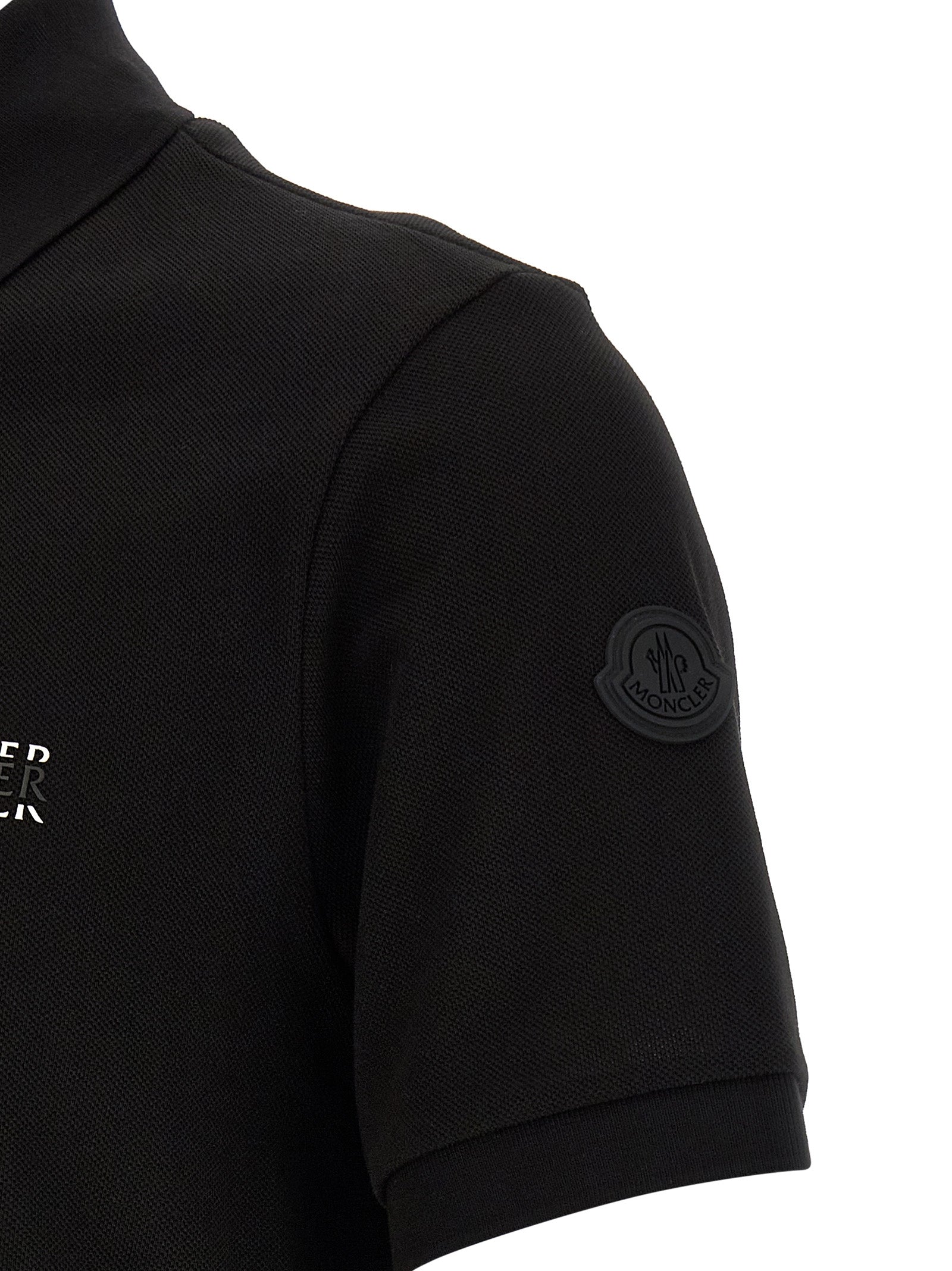 Moncler Piqué Polo Shirt