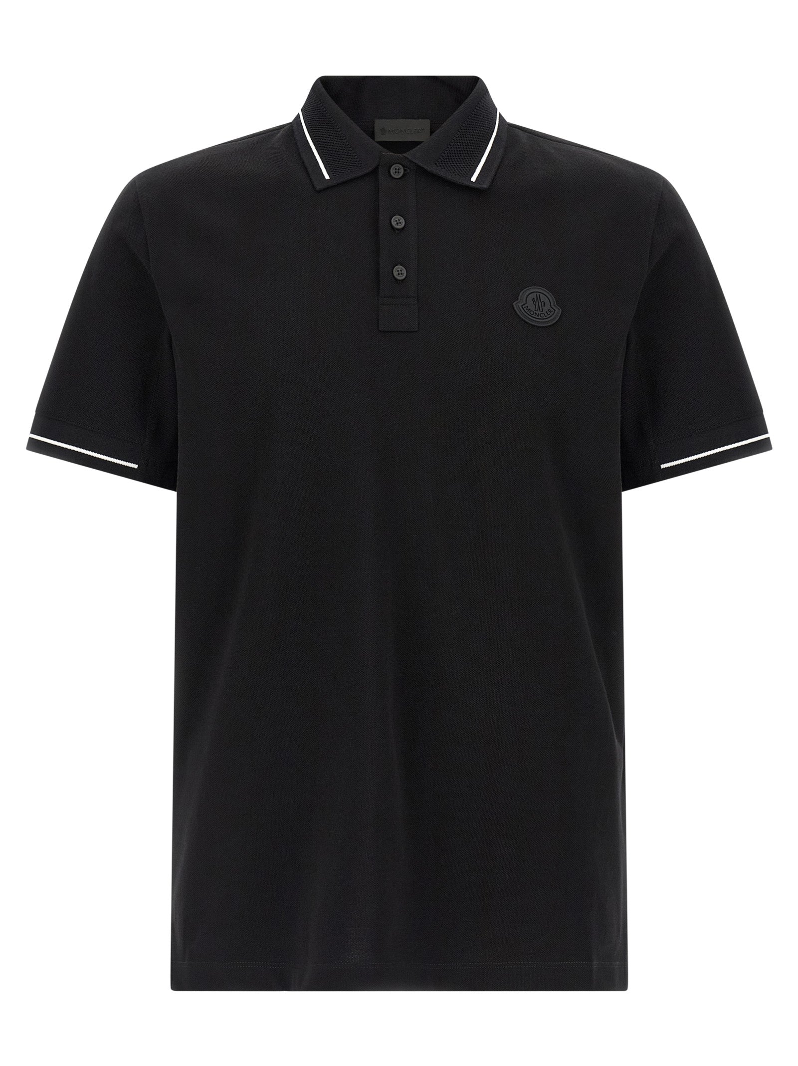 Moncler Logo Patch Polo Shirt