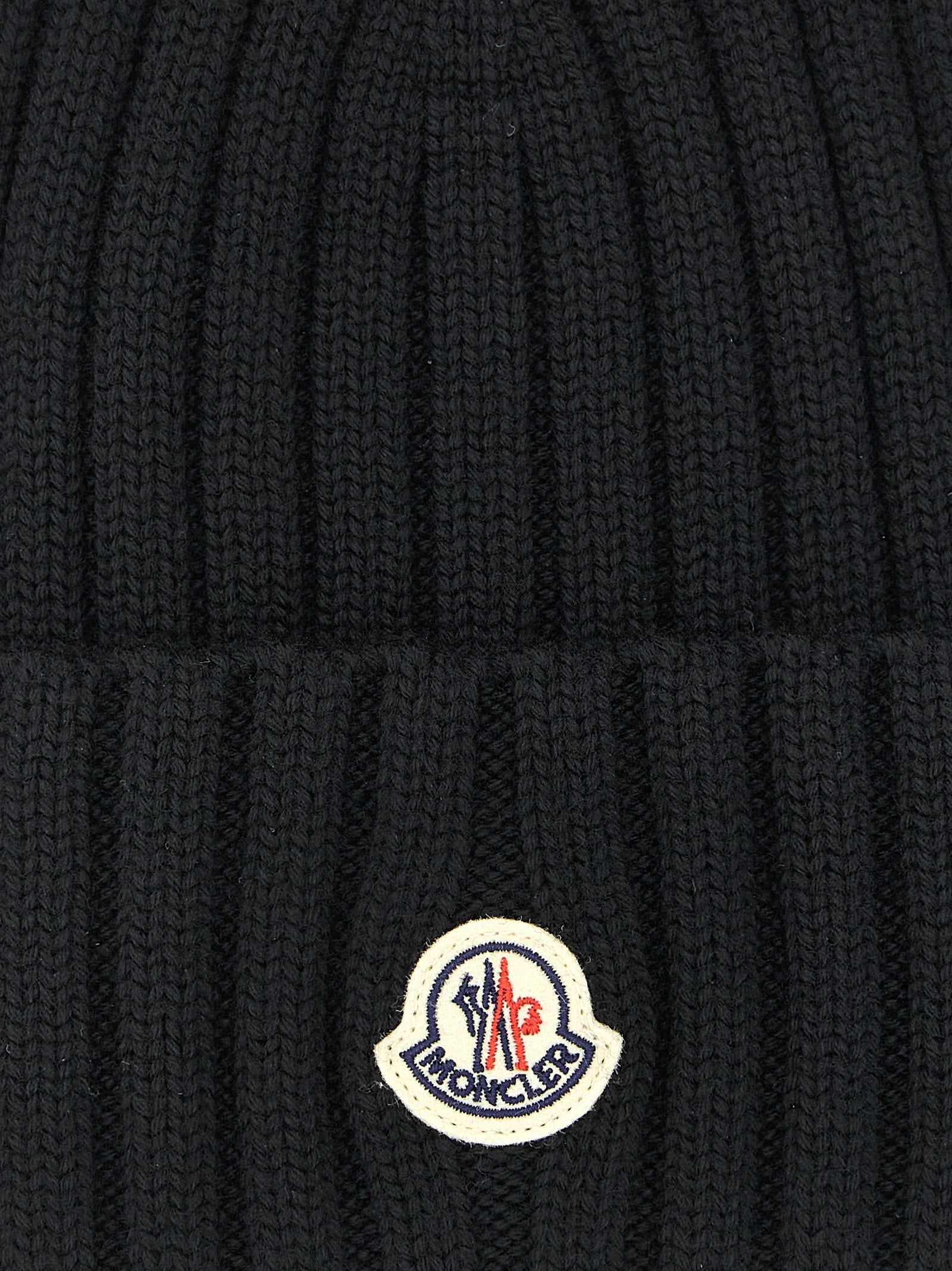 Moncler Logo Patch Beanie