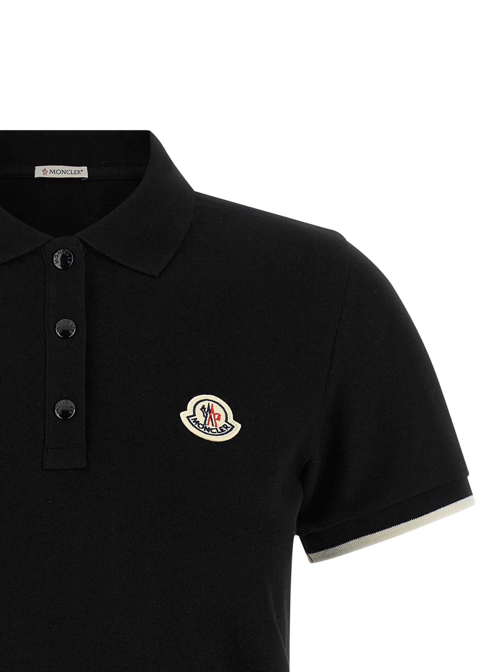 Moncler Logo Patch Polo Shirt