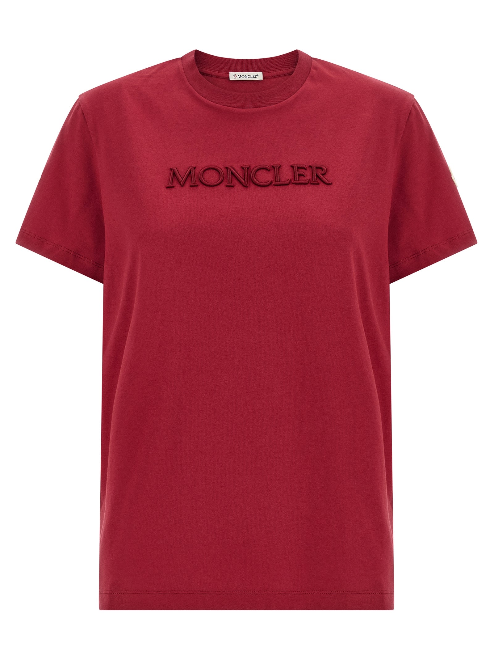 Moncler Logo Embroidery T-Shirt