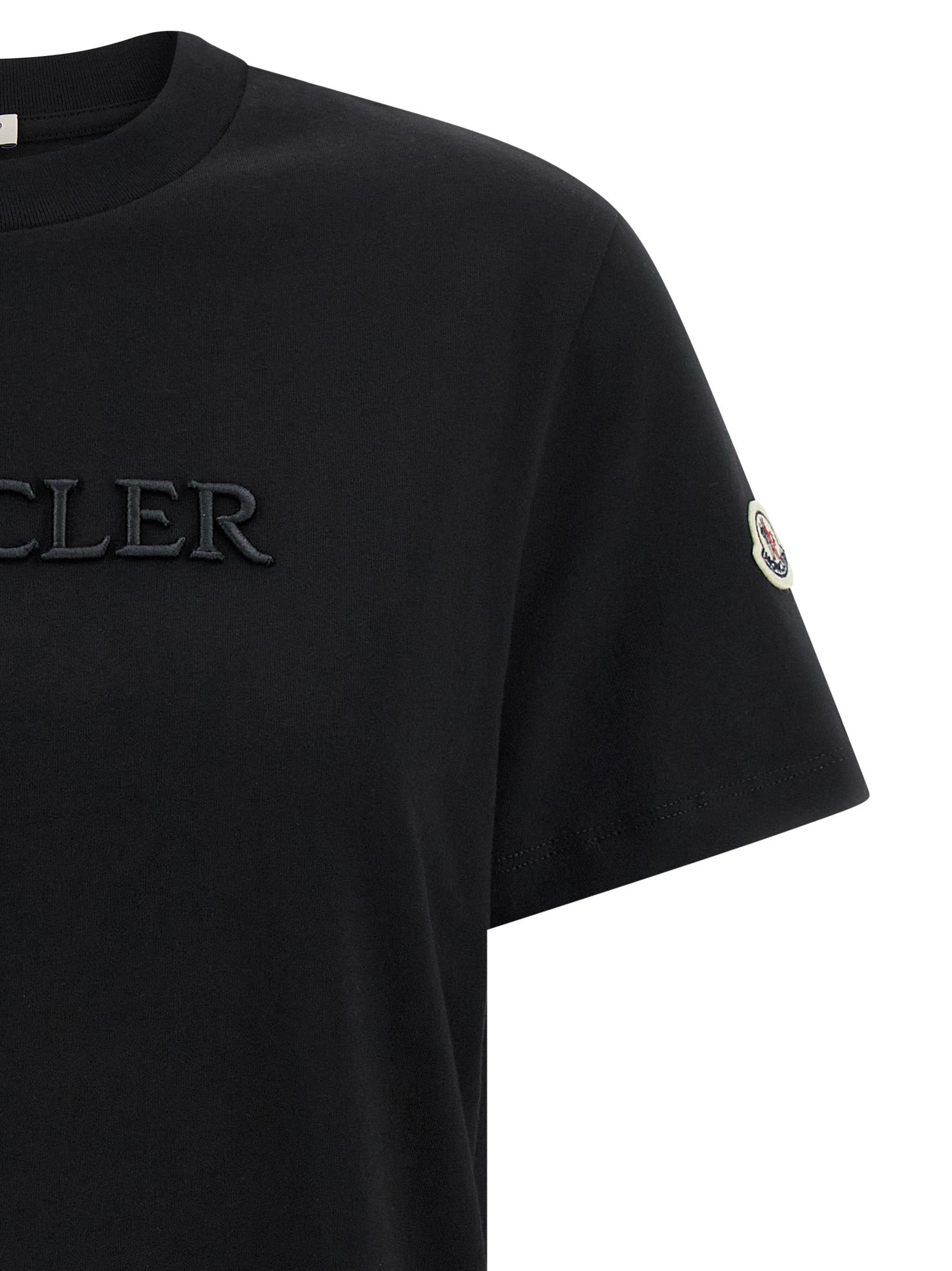 Moncler Logo Embroidery T-Shirt