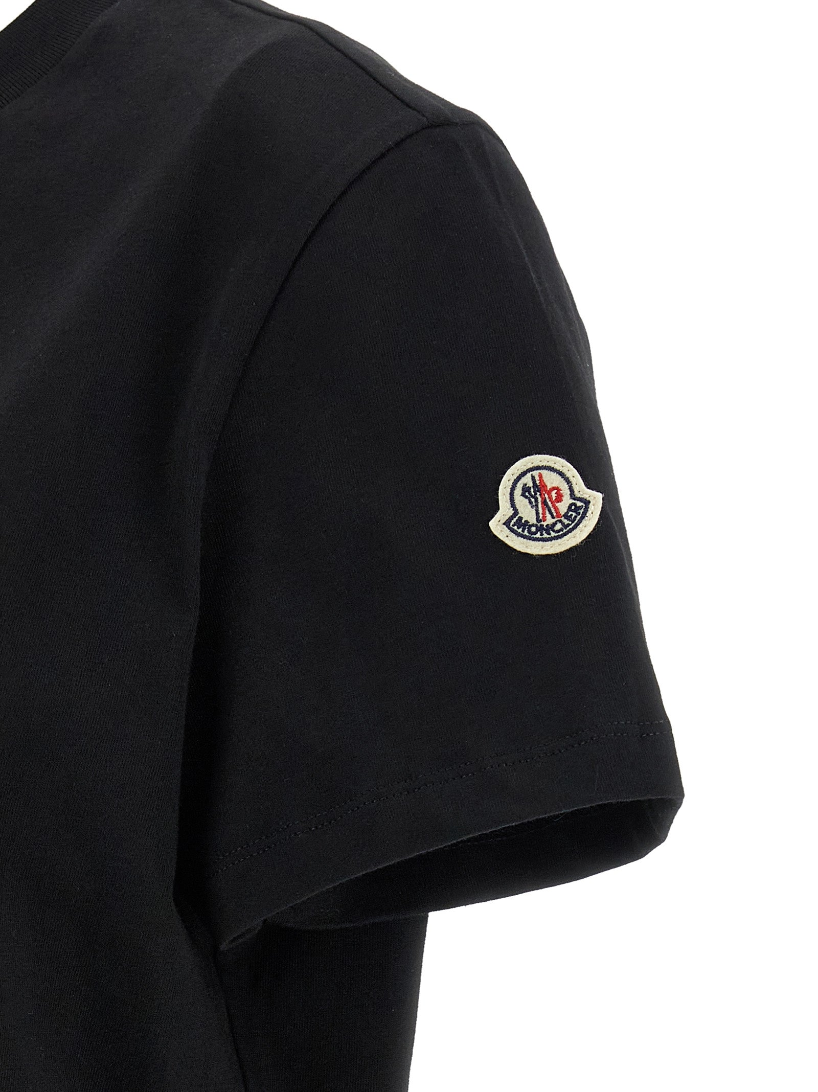 Moncler Logo Embroidery T-Shirt