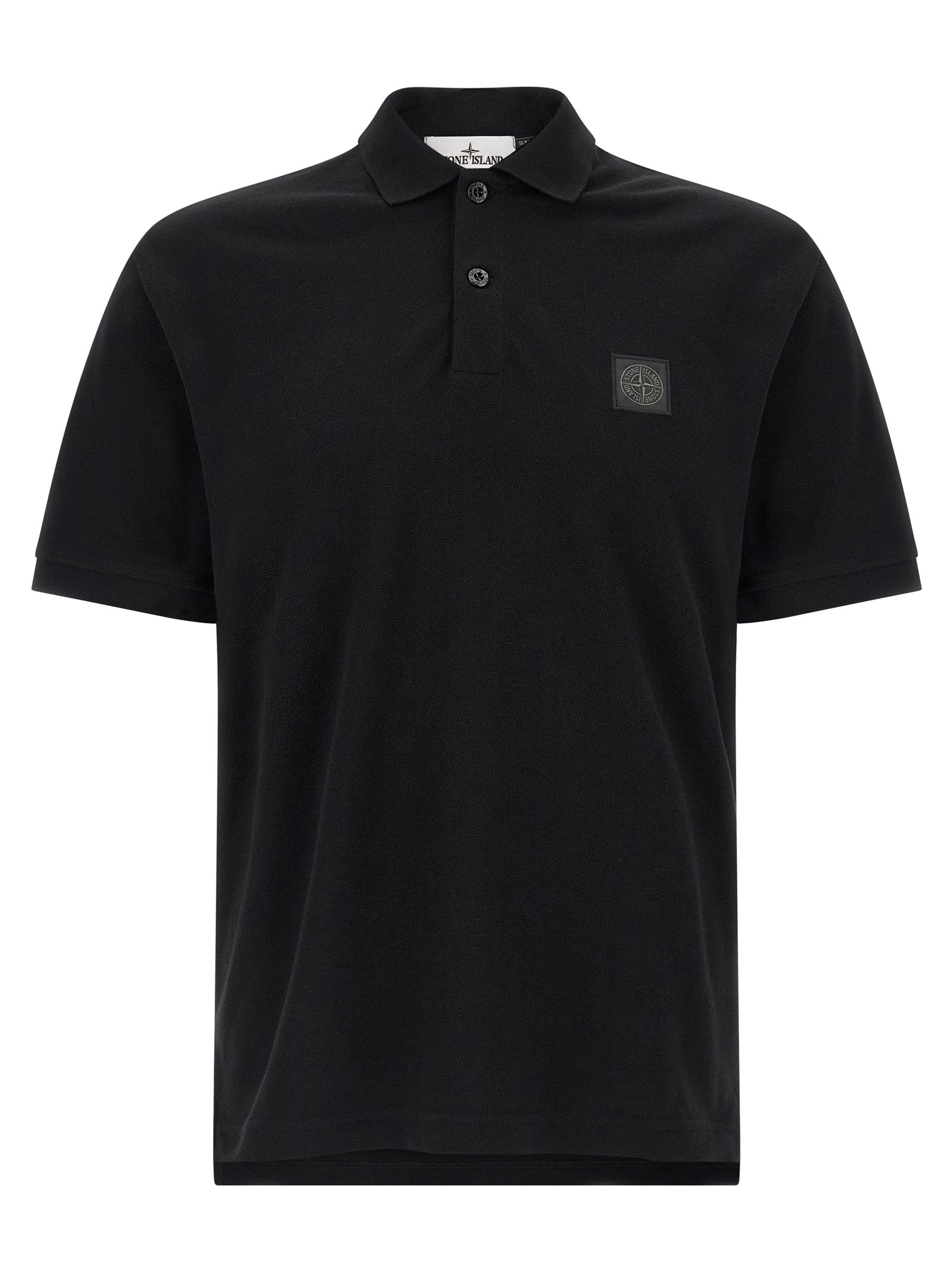 Stone Island 'Compass' Logo Polo Shirt