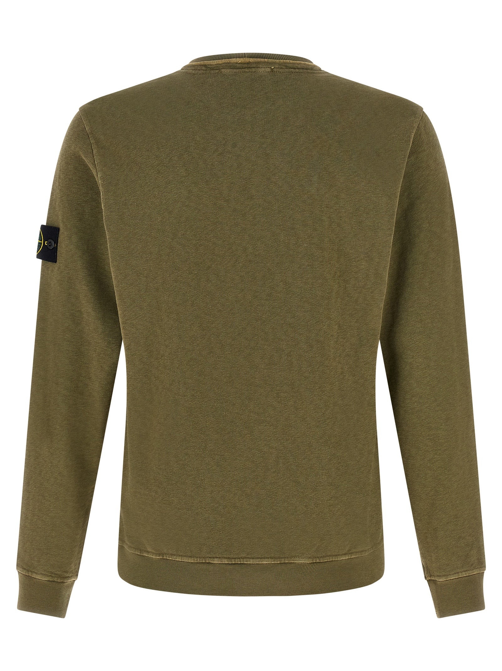 Stone Island Brushed Cotton Sweatshirt