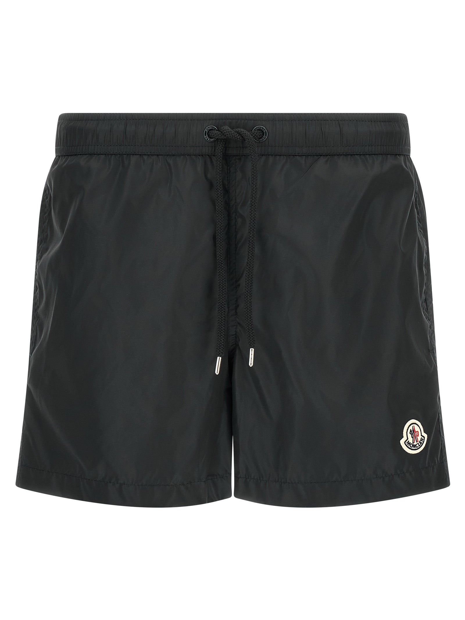 Moncler Logo Patch Swim Shorts