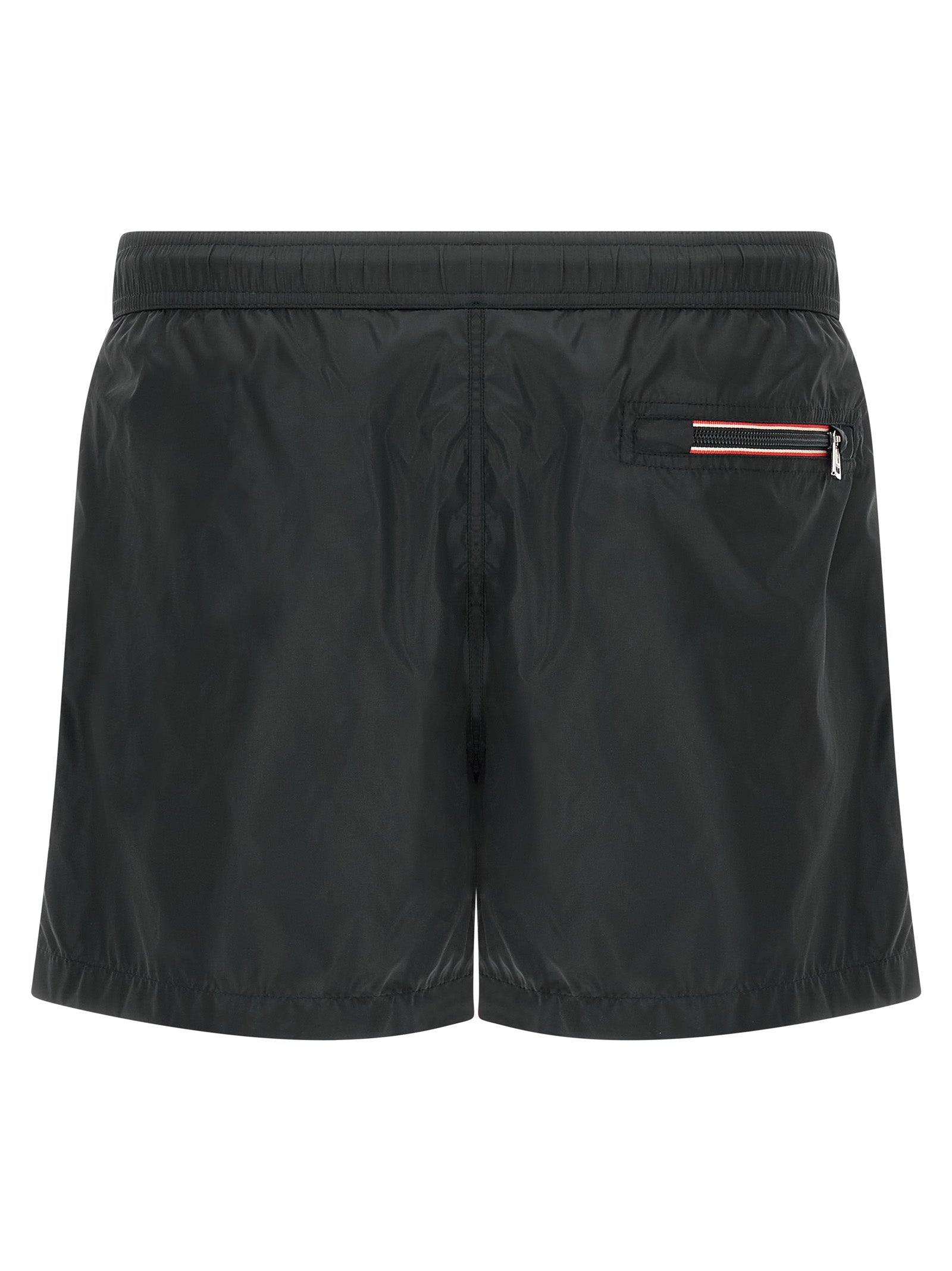 Moncler Logo Patch Swim Shorts