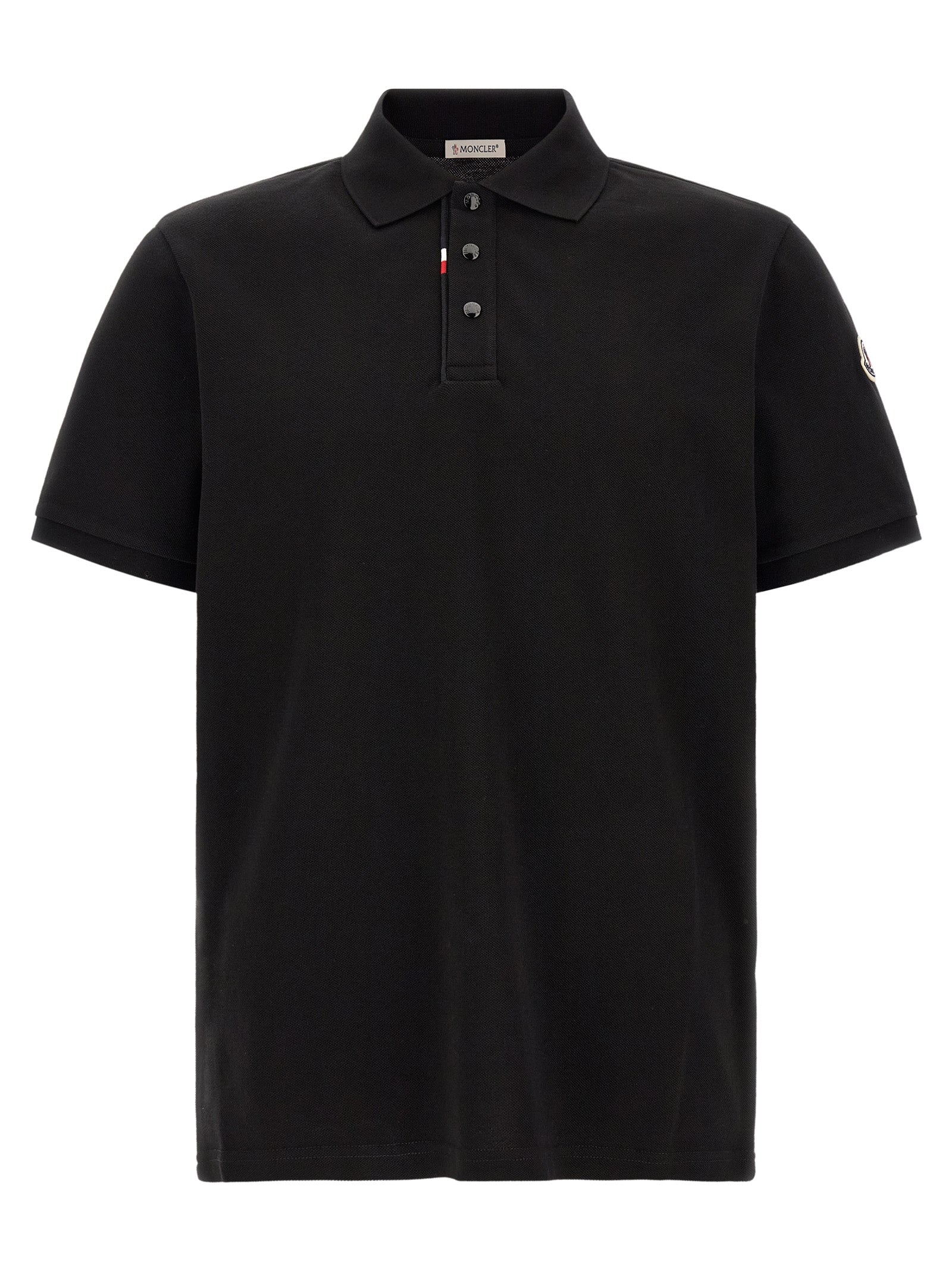 Moncler Tricolor Detail Polo Shirt
