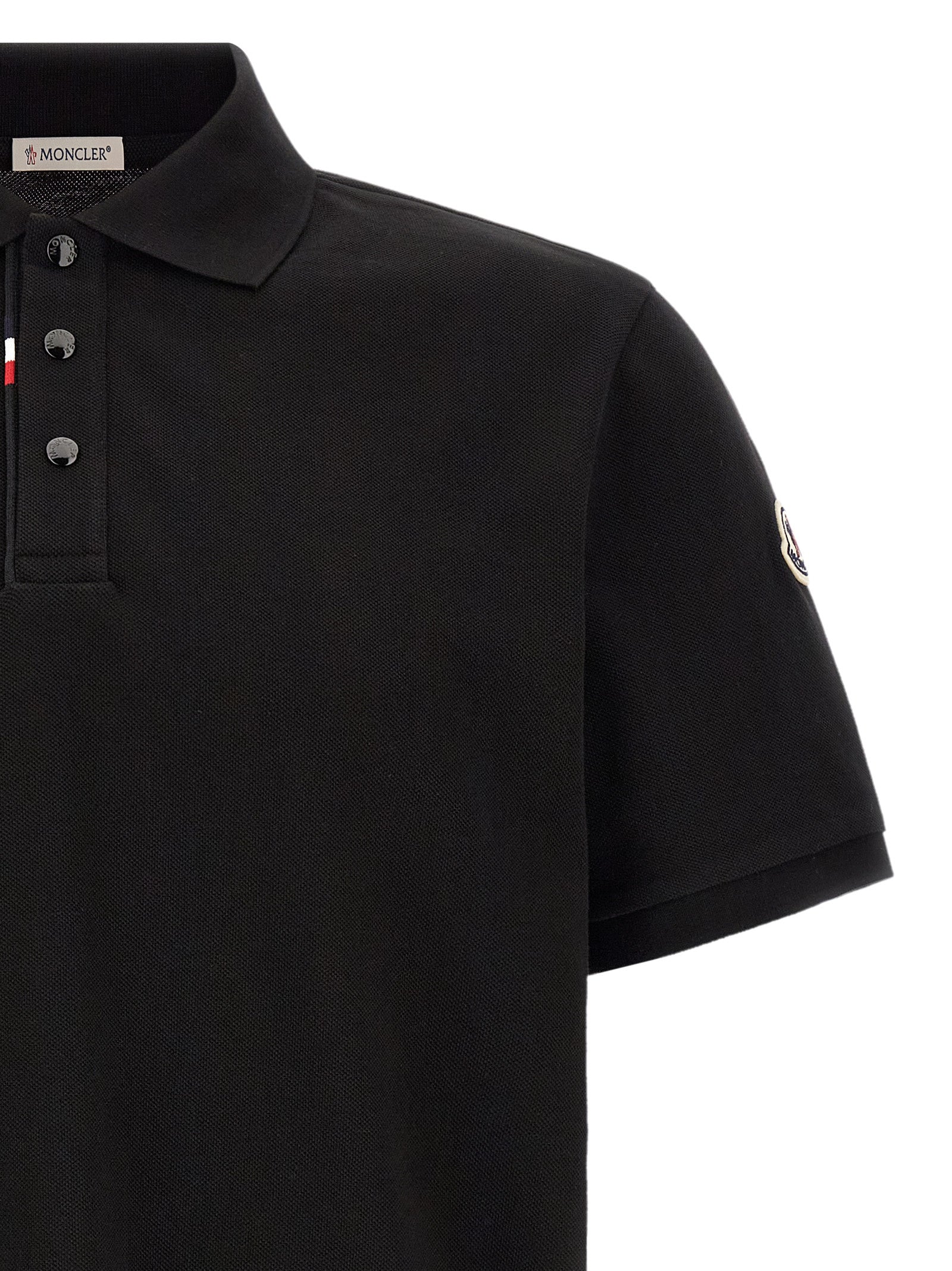 Moncler Tricolor Detail Polo Shirt