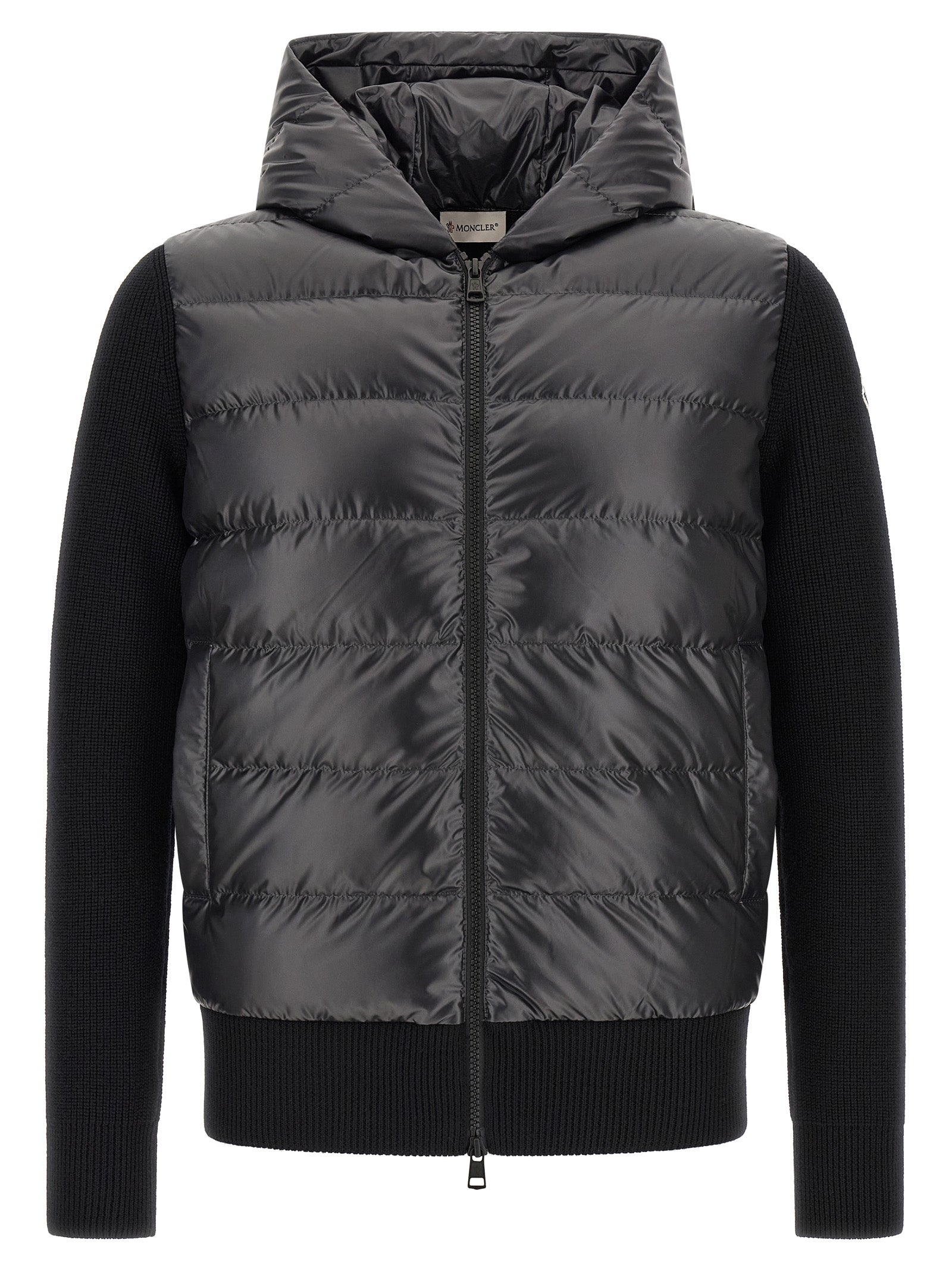 Moncler Padded Cardigan With Hood