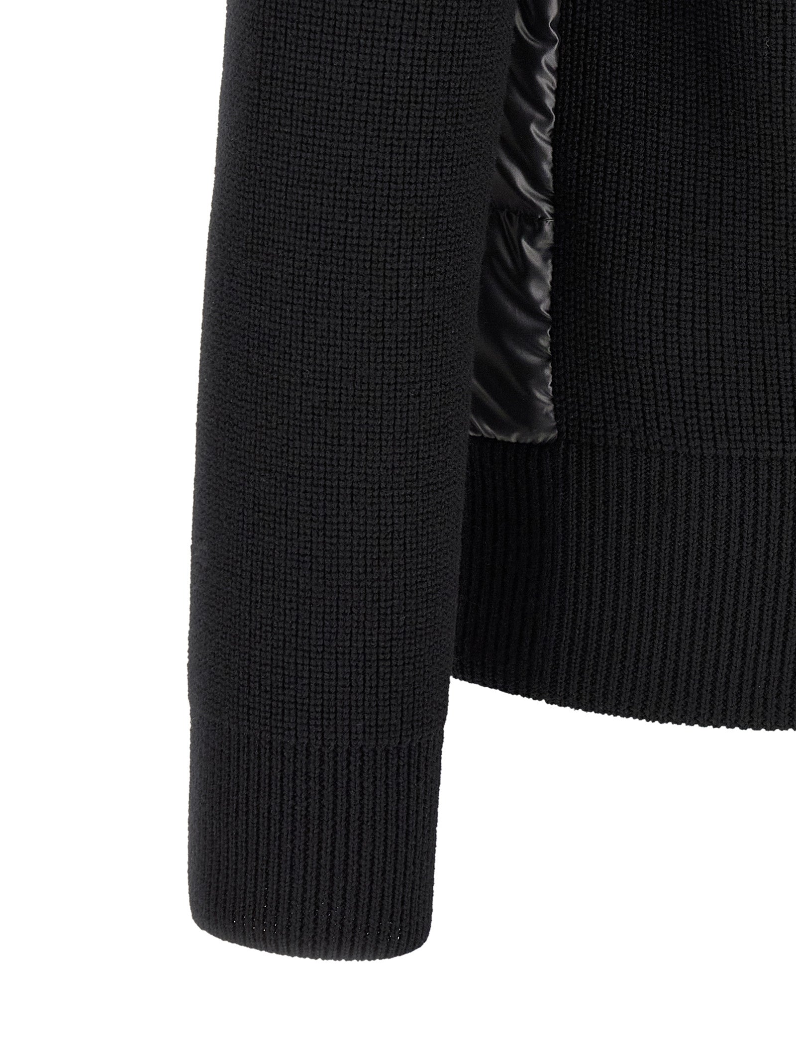 Moncler Padded Cardigan With Hood