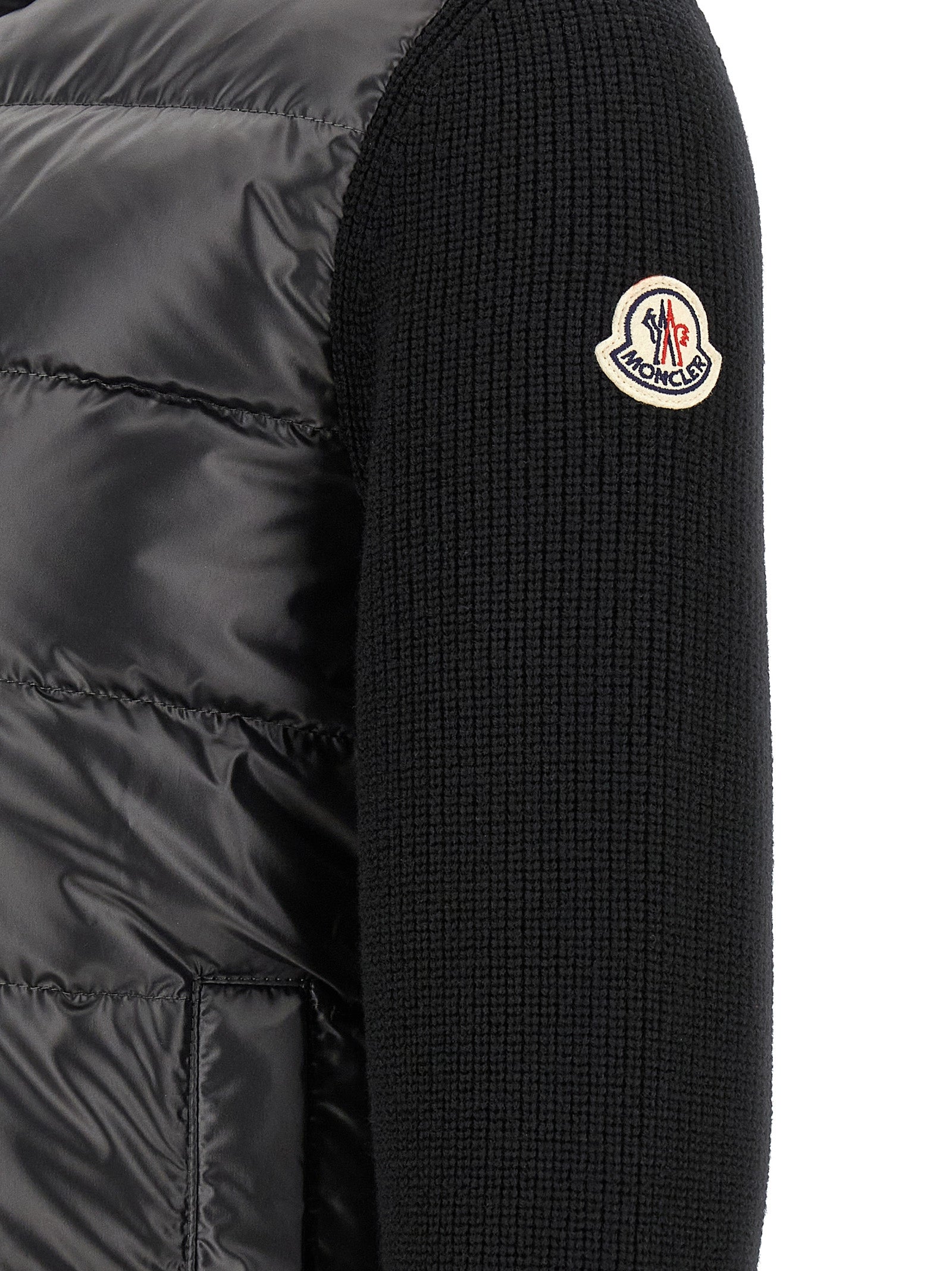 Moncler Padded Cardigan With Hood