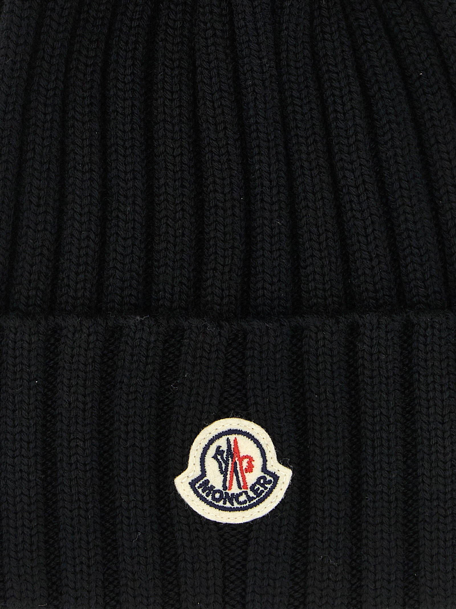 Moncler Pompon Wool Beanie