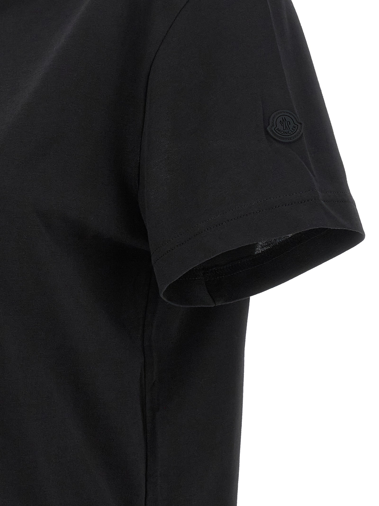 Moncler Logo Embroidery T-Shirt